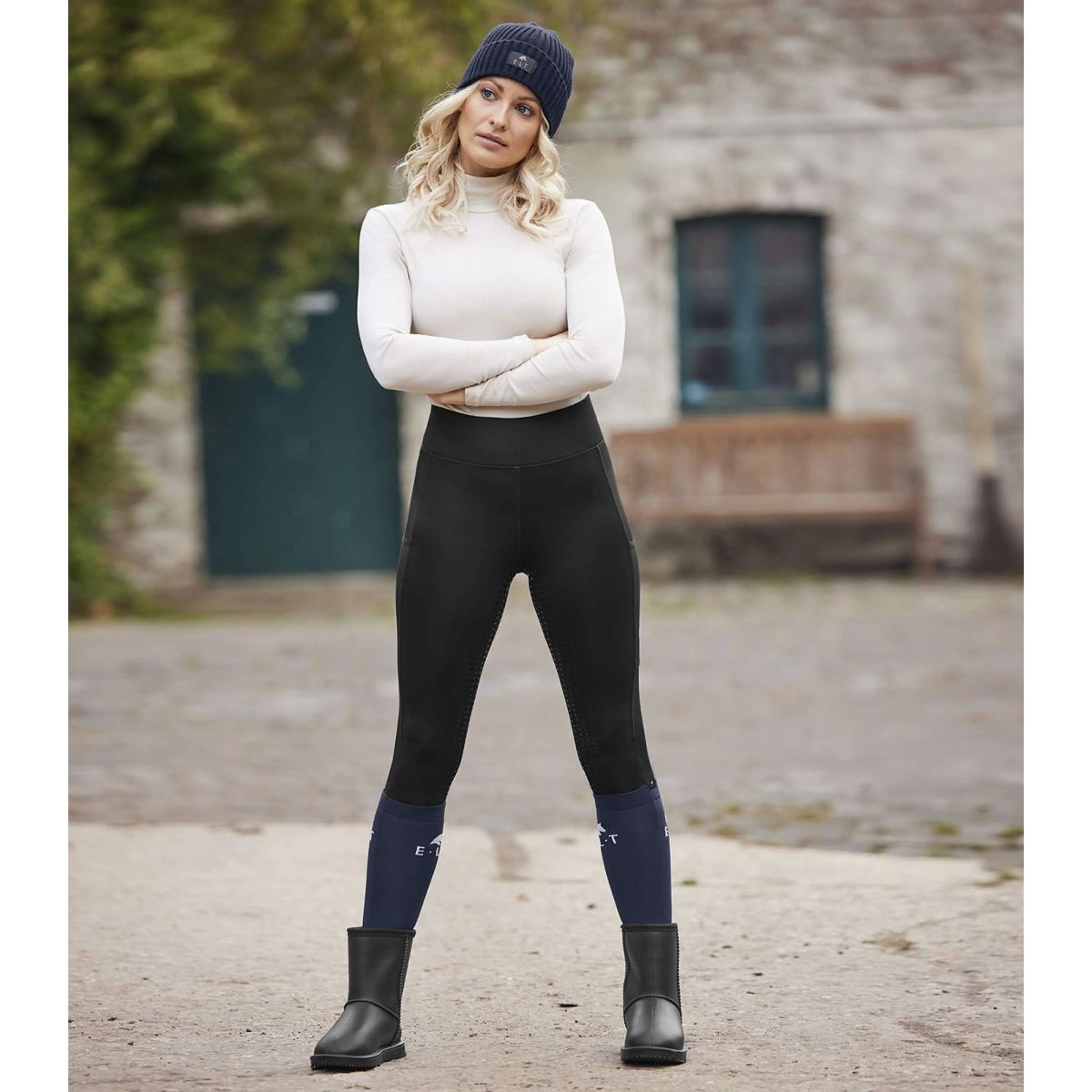 ELT Leggings d'équitation Thermo Ella Noir - Image 3