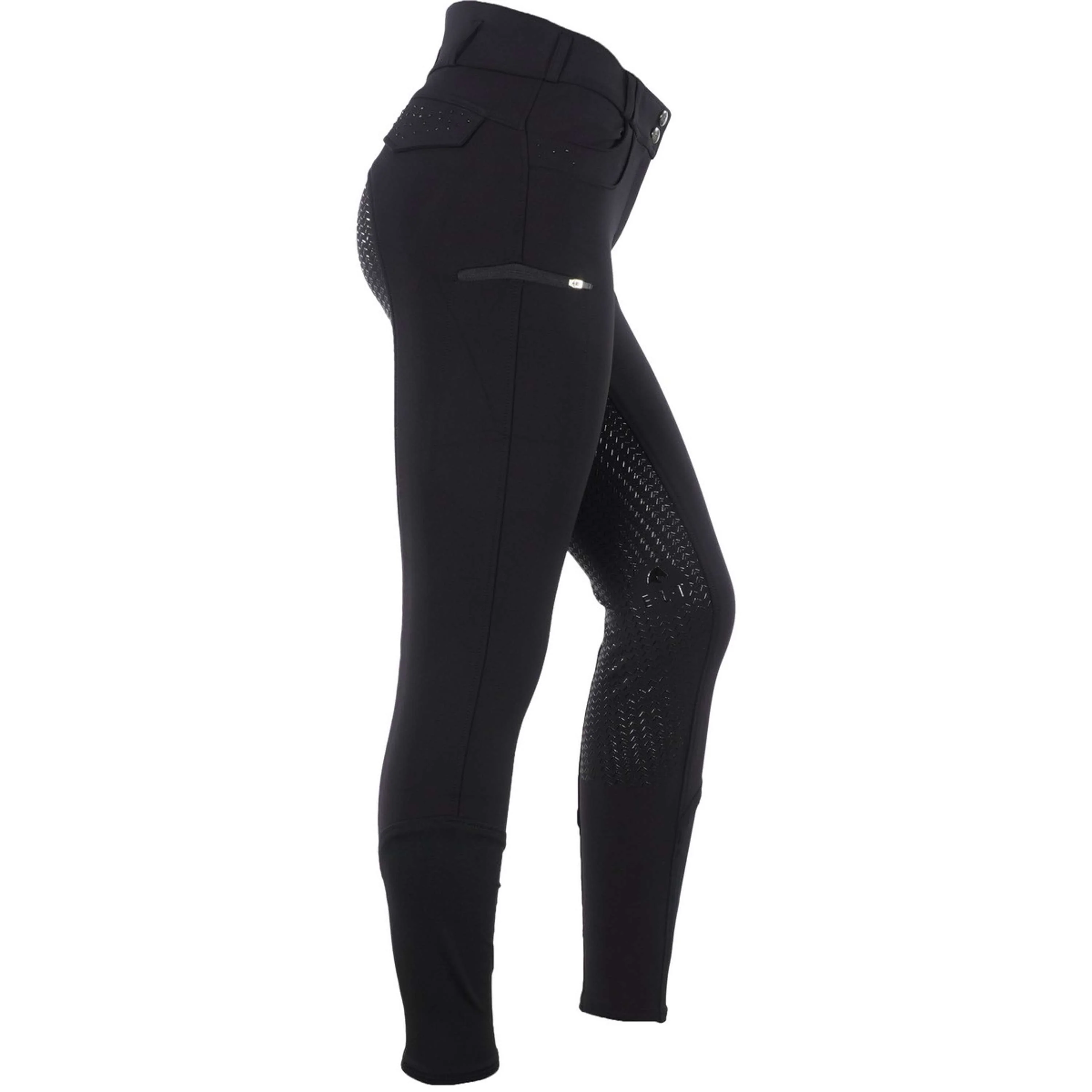 ELT Pantalon d'Équitation Kassandra Taille Haute Noir - Image 4