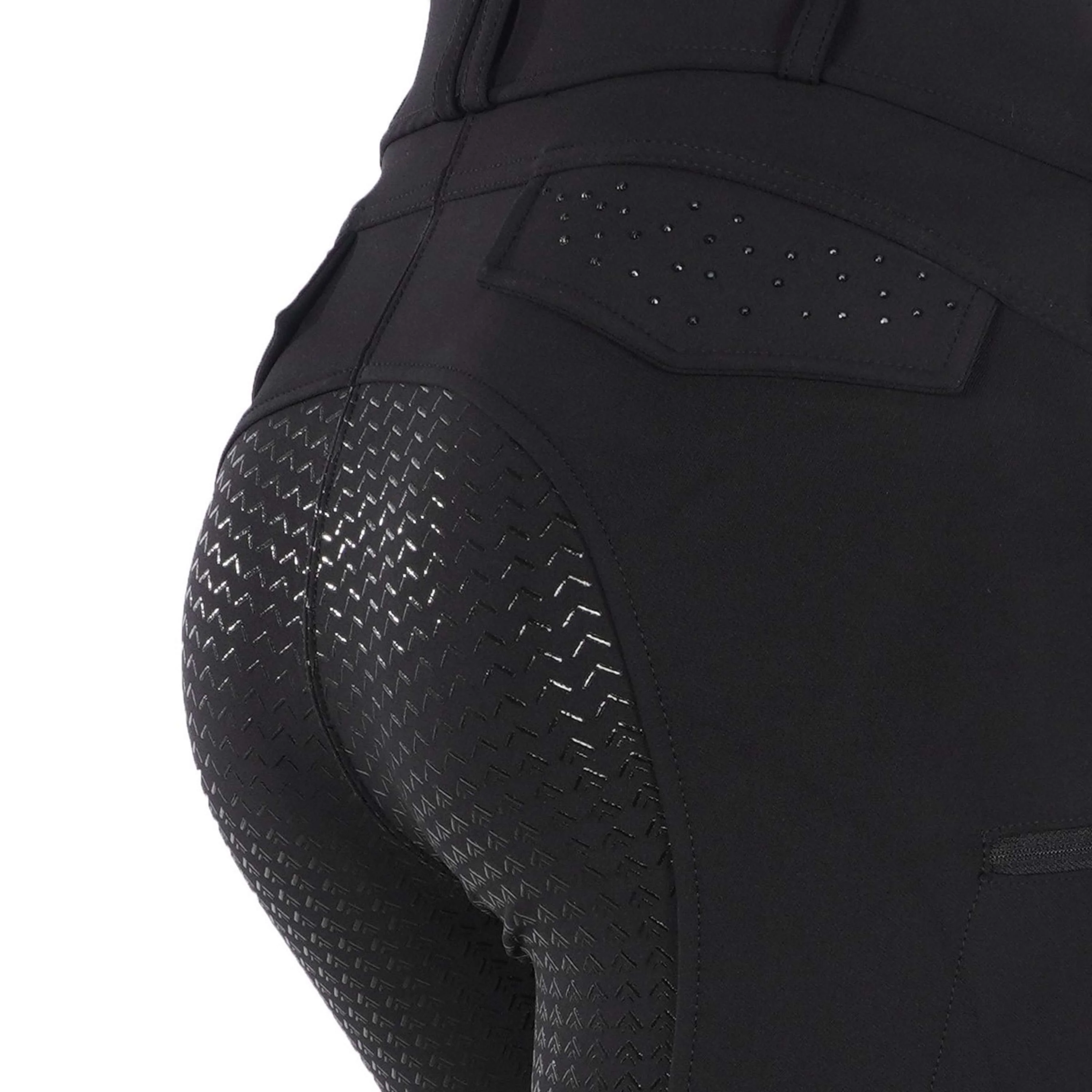 ELT Pantalon d'Équitation Kassandra Taille Haute Noir - Image 9