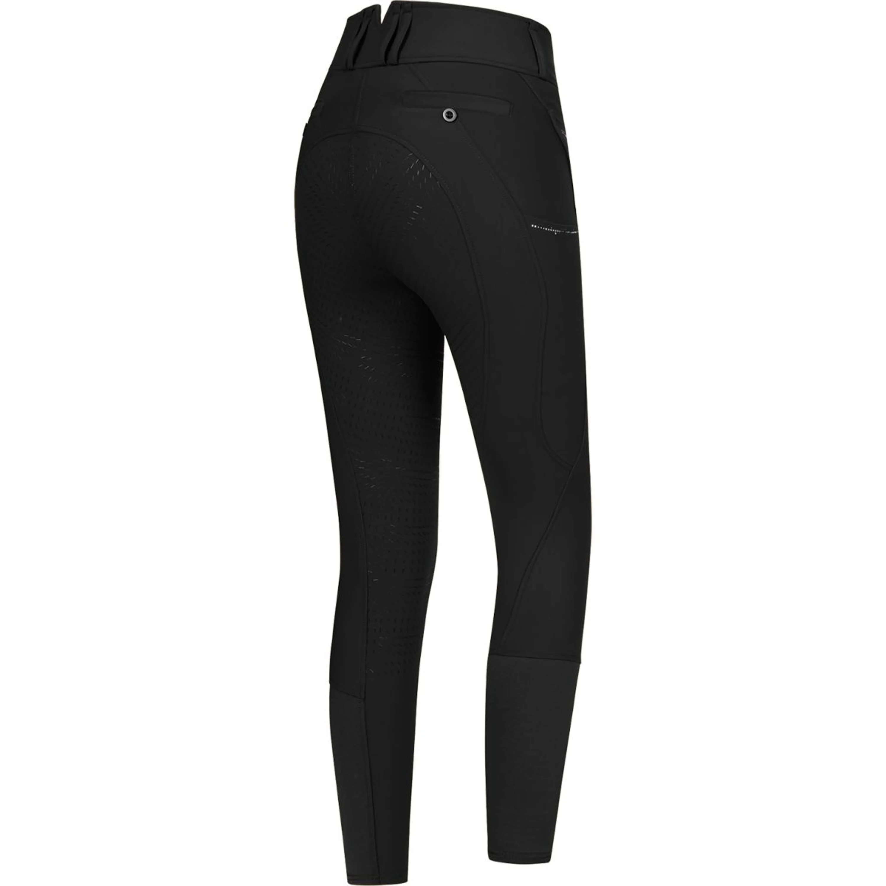ELT Pantalon d'Équitation Mathilda Glam Taille Haute Noir - Image 2