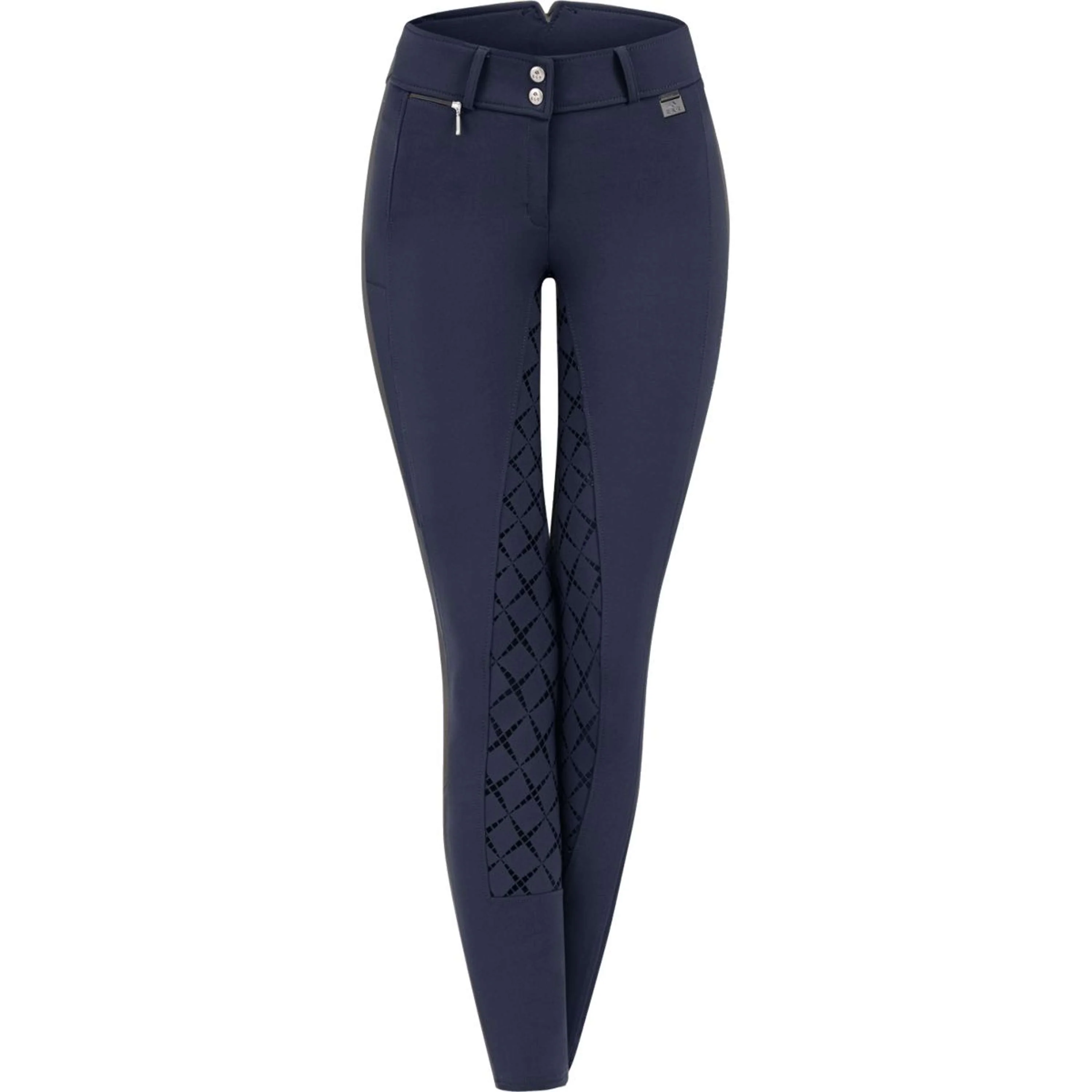 ELT Pantalon d'Équitation Micro Sport High Waist Silicone Nightblue - Image 2