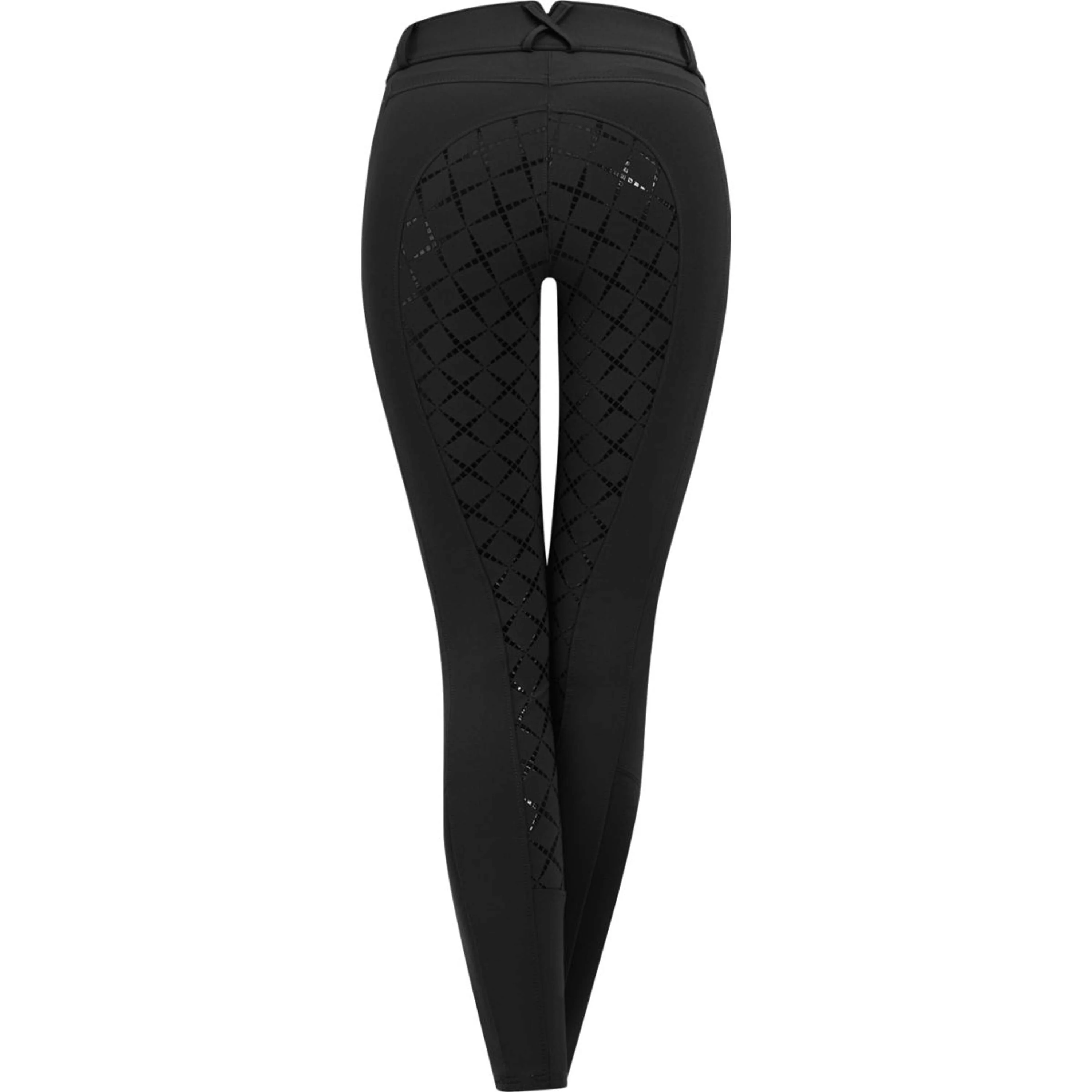 ELT Pantalon d'Équitation Micro Sport High Waist Silicone Noir - Image 3