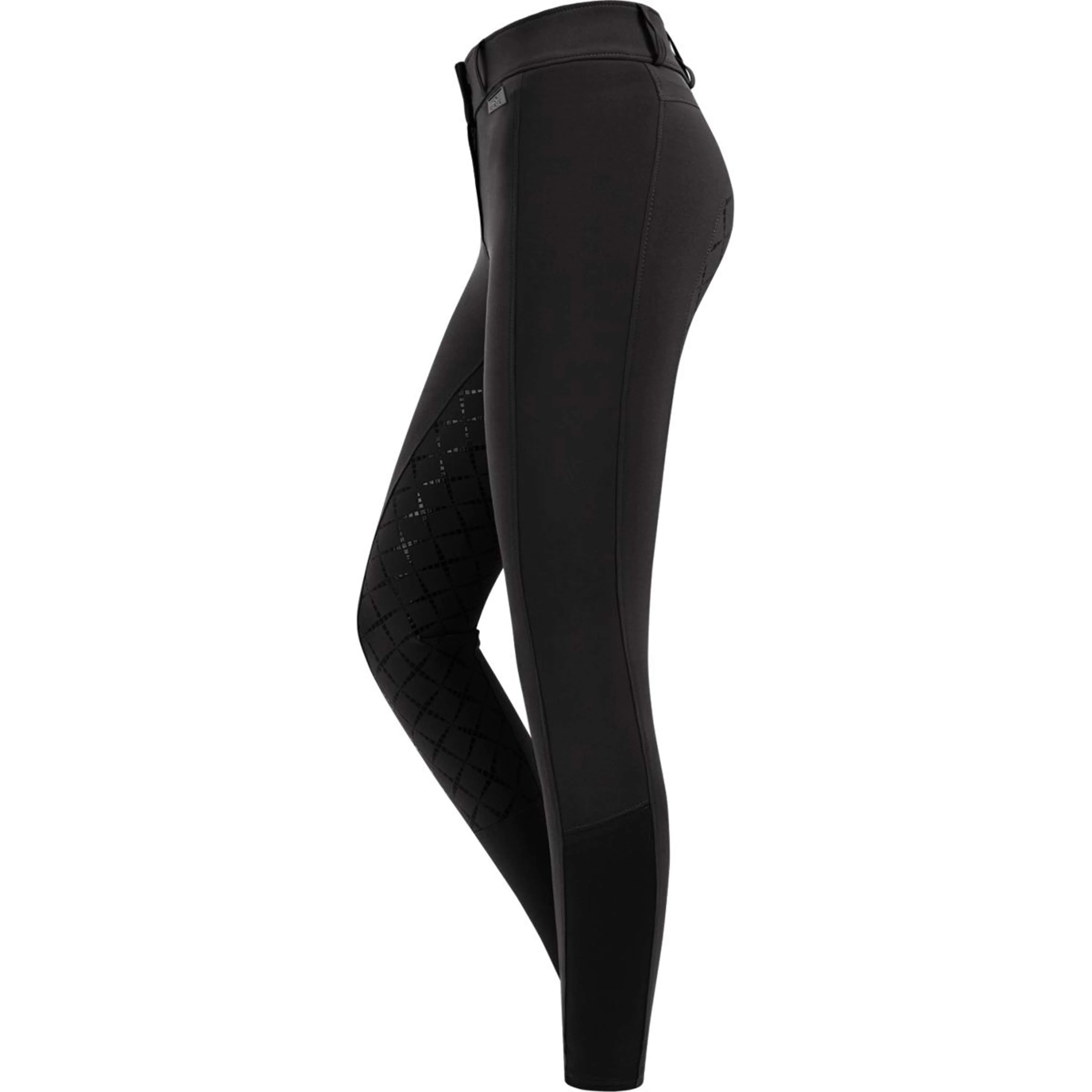 ELT Pantalon d'Équitation Micro Sport High Waist Silicone Noir - Image 4