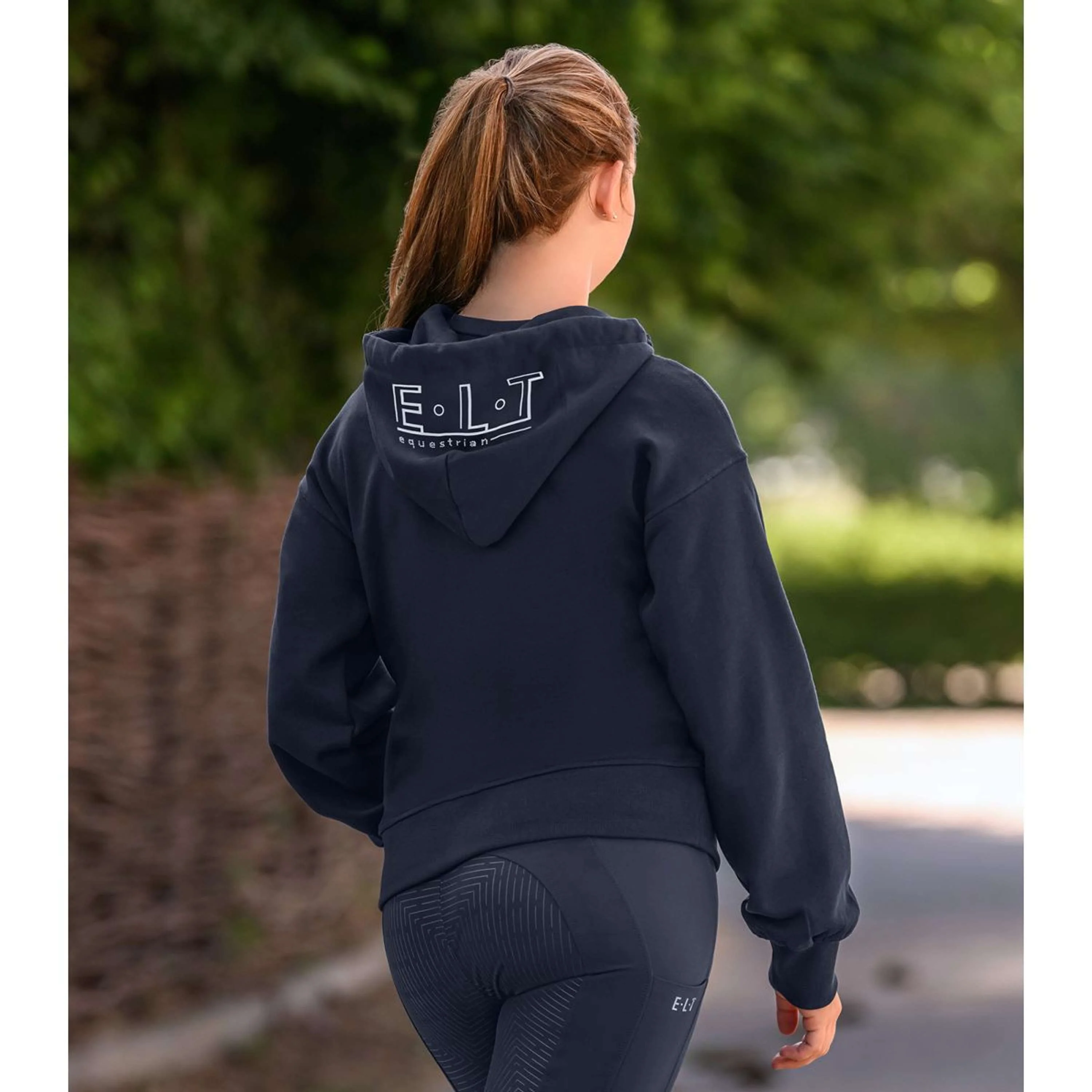ELT Pull col Hoodie Straßburg Bleu profond - Image 2