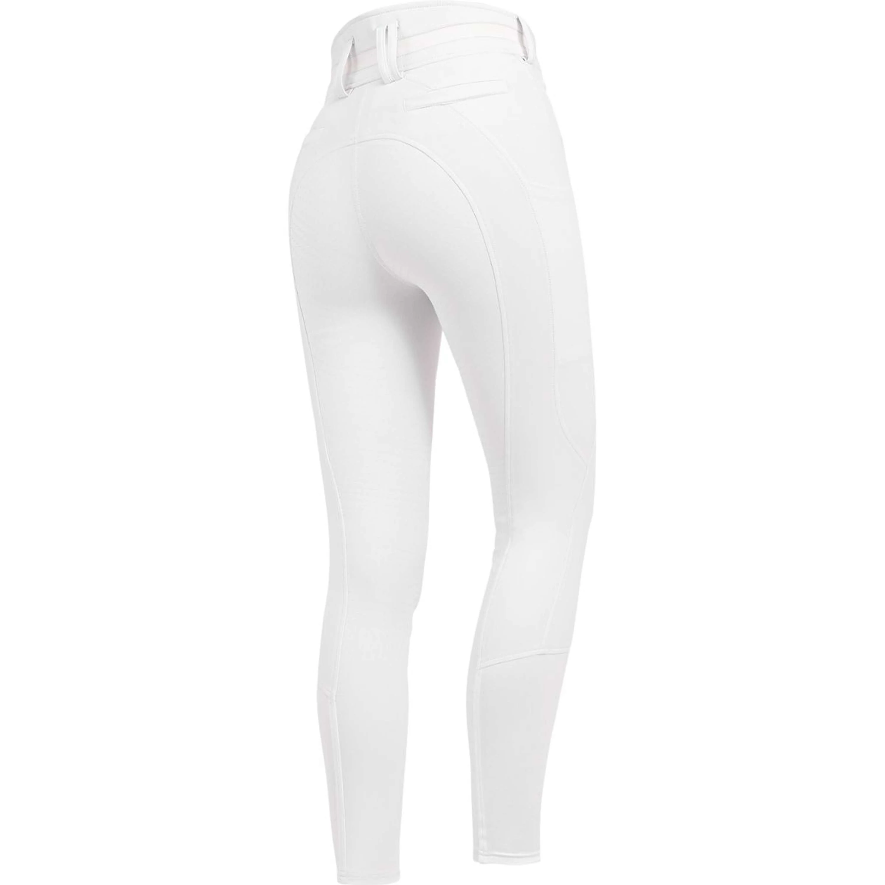 ELT Rijbroek Pantalon d'Équitation Maja Glam Curved High Waist Blanc - Image 2