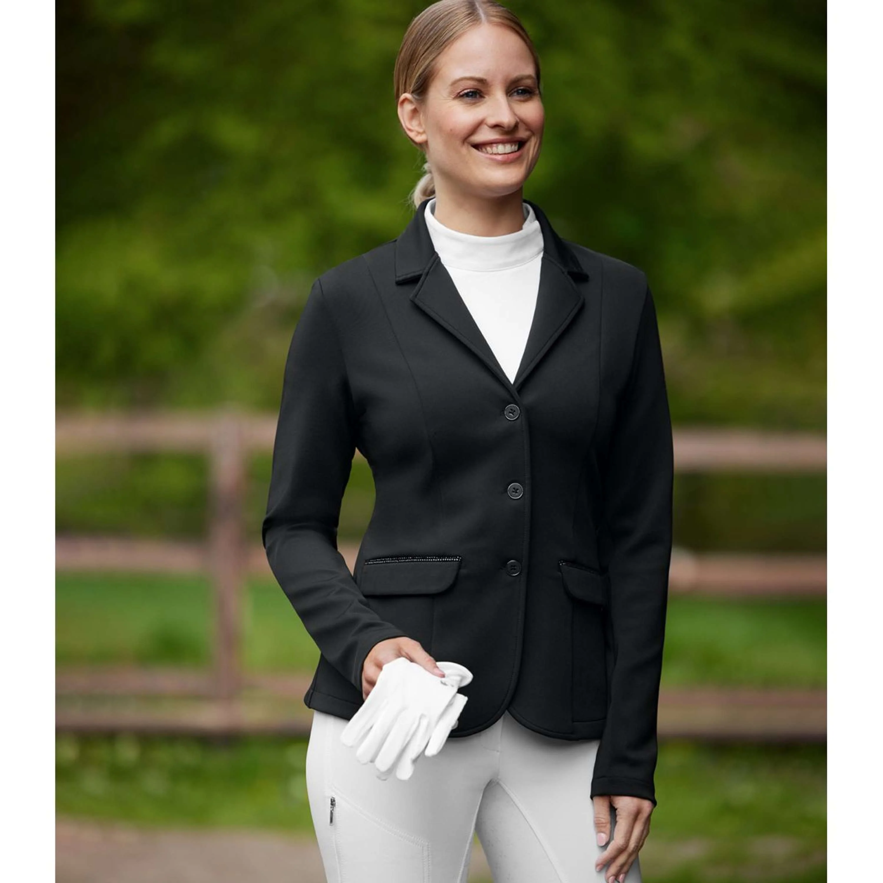ELT Petite Veste de Concours Lina Femme Noir - Image 4