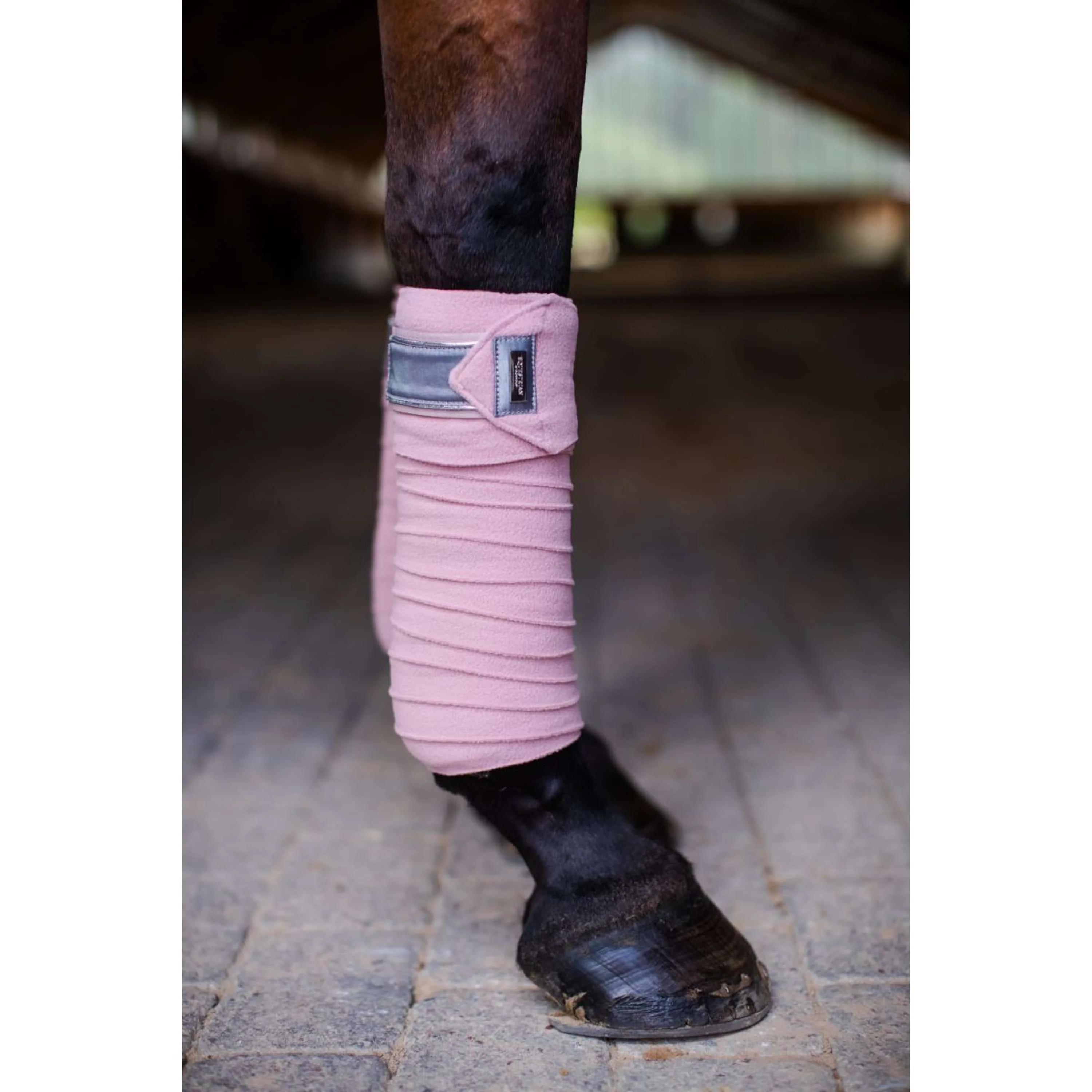 Equestrian Stockholm Bandages Rose - Image 4