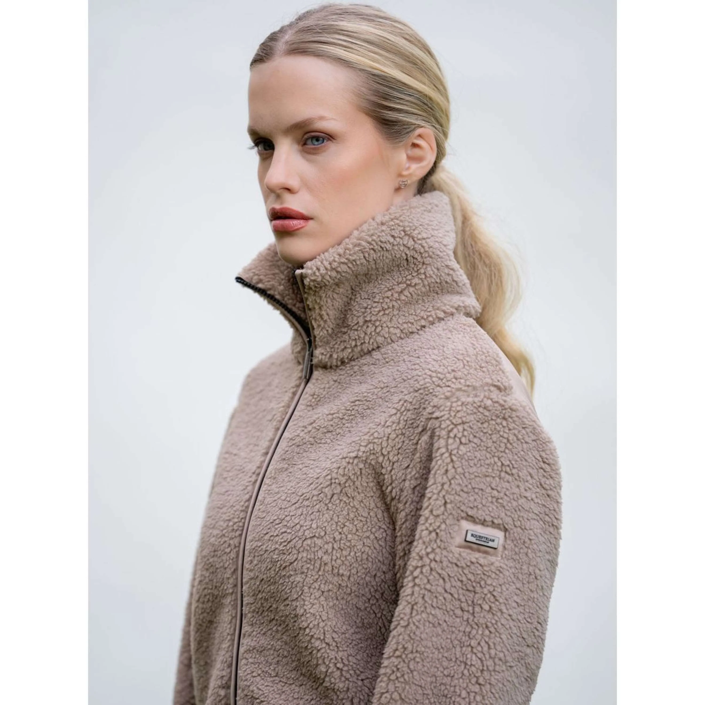 Equestrian Stockholm Blouson Polaire Sable - Image 5