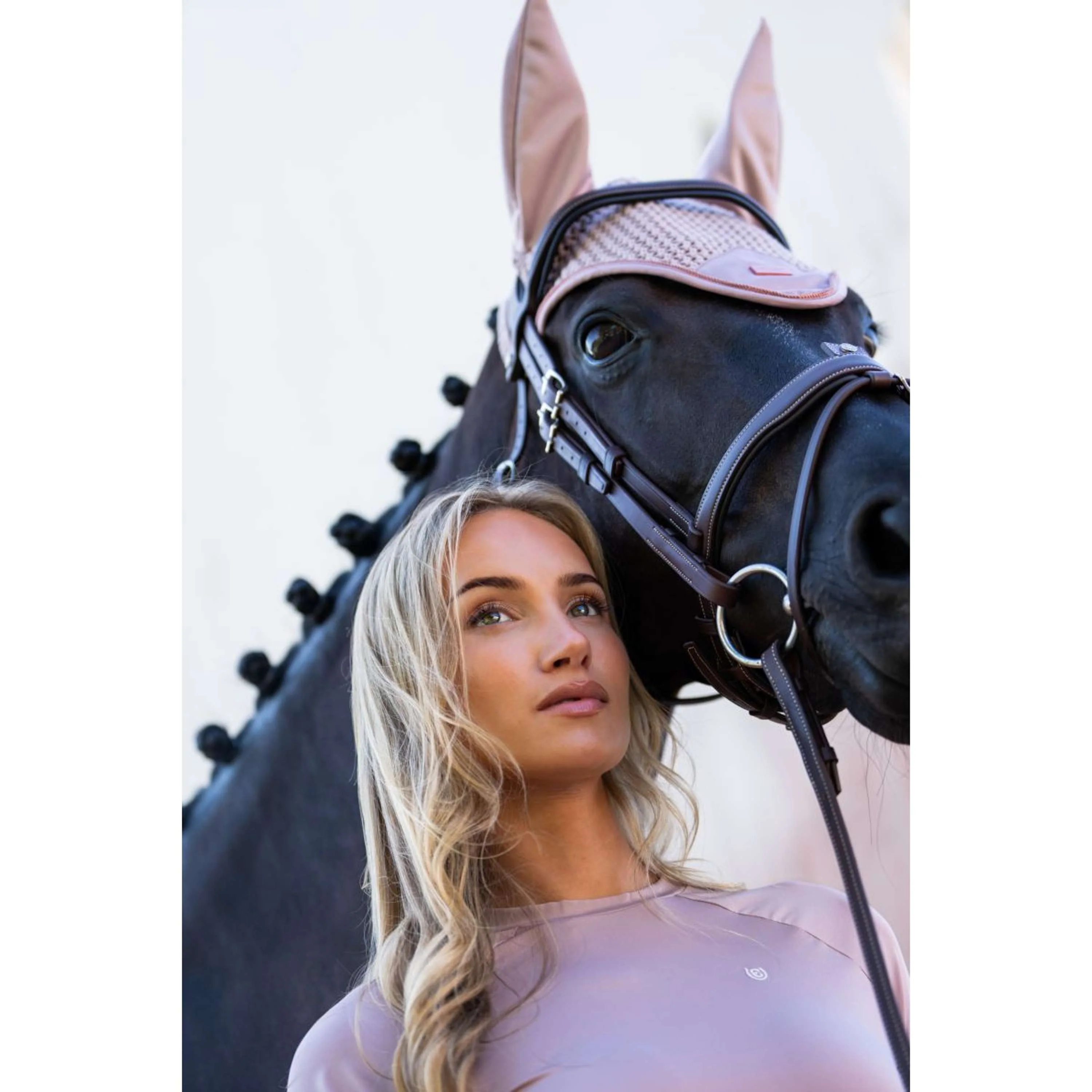 Equestrian Stockholm Chemise Dynamic Short Sleeve Midsummer Blush - Image 4