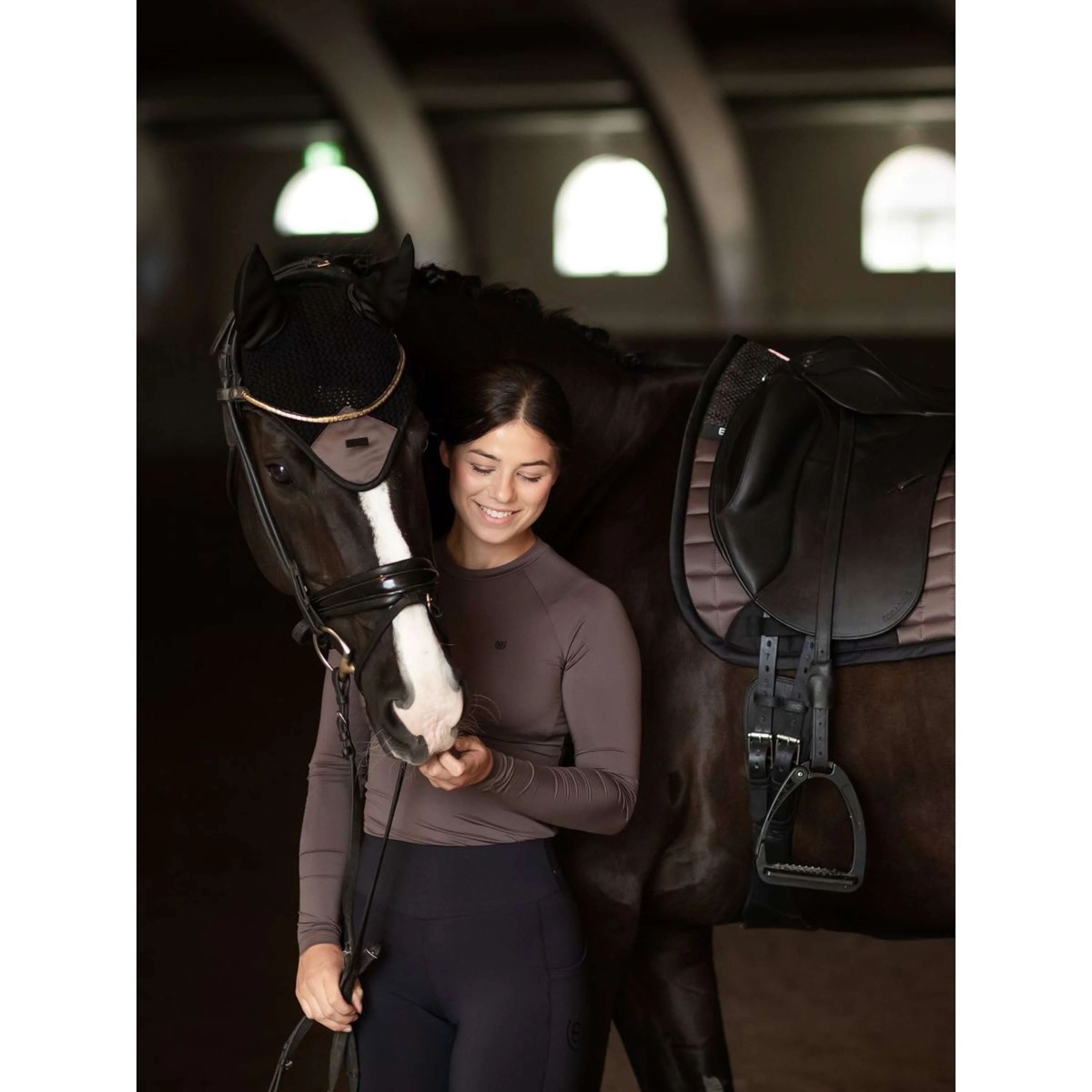 Equestrian Stockholm Chemise Dynamic Moka - Image 3