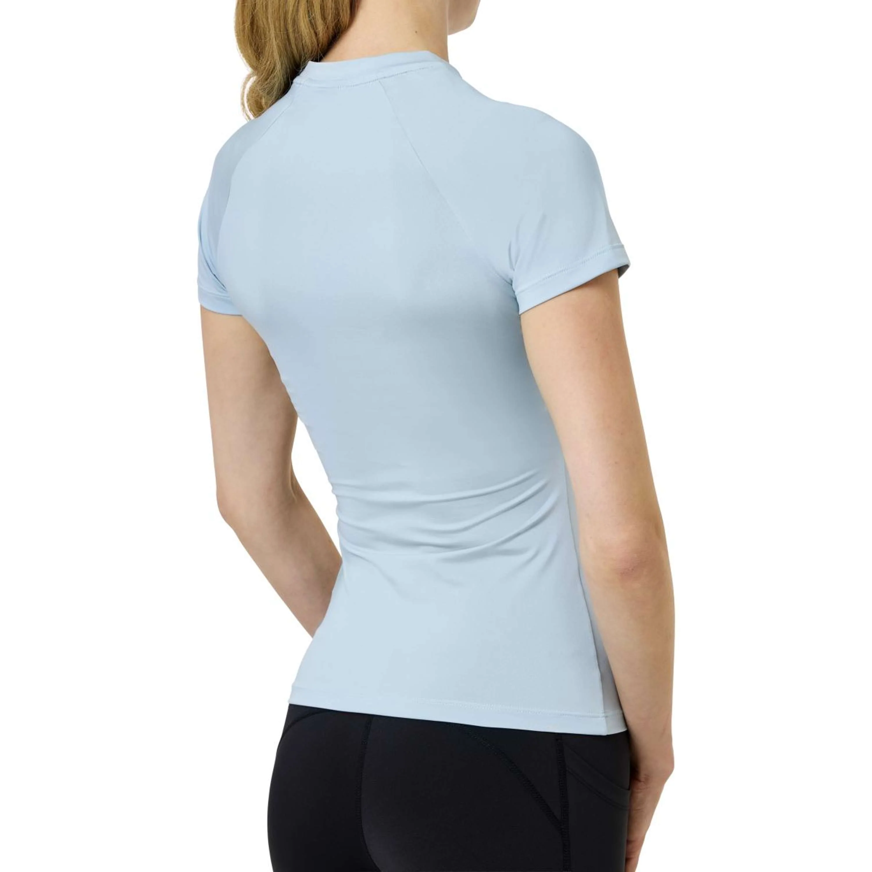 Equestrian Stockholm Chemise Dynamic Short Sleeve Ice Blue - Image 3
