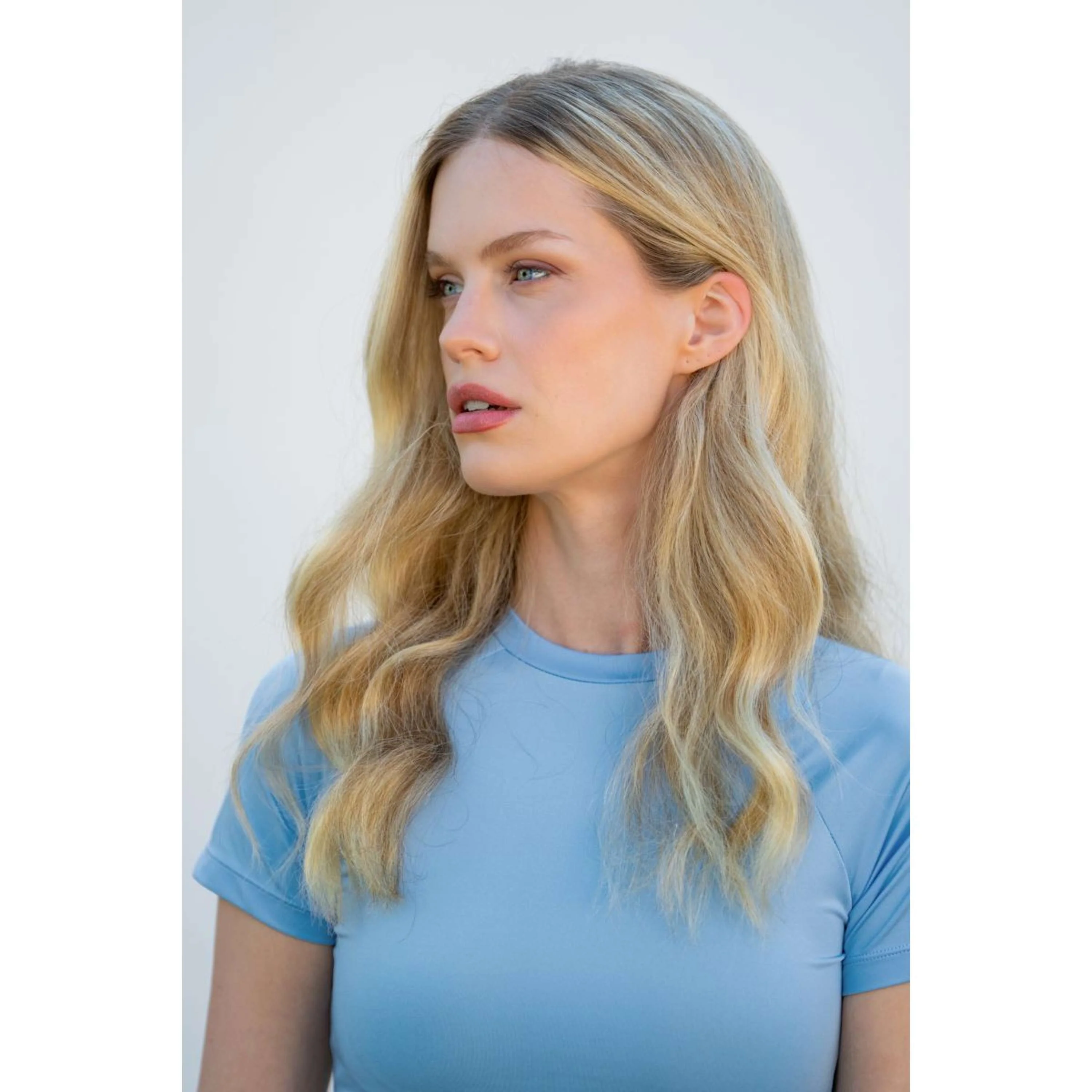 Equestrian Stockholm Chemise Dynamic Short Sleeve Midsummer Blue - Image 2
