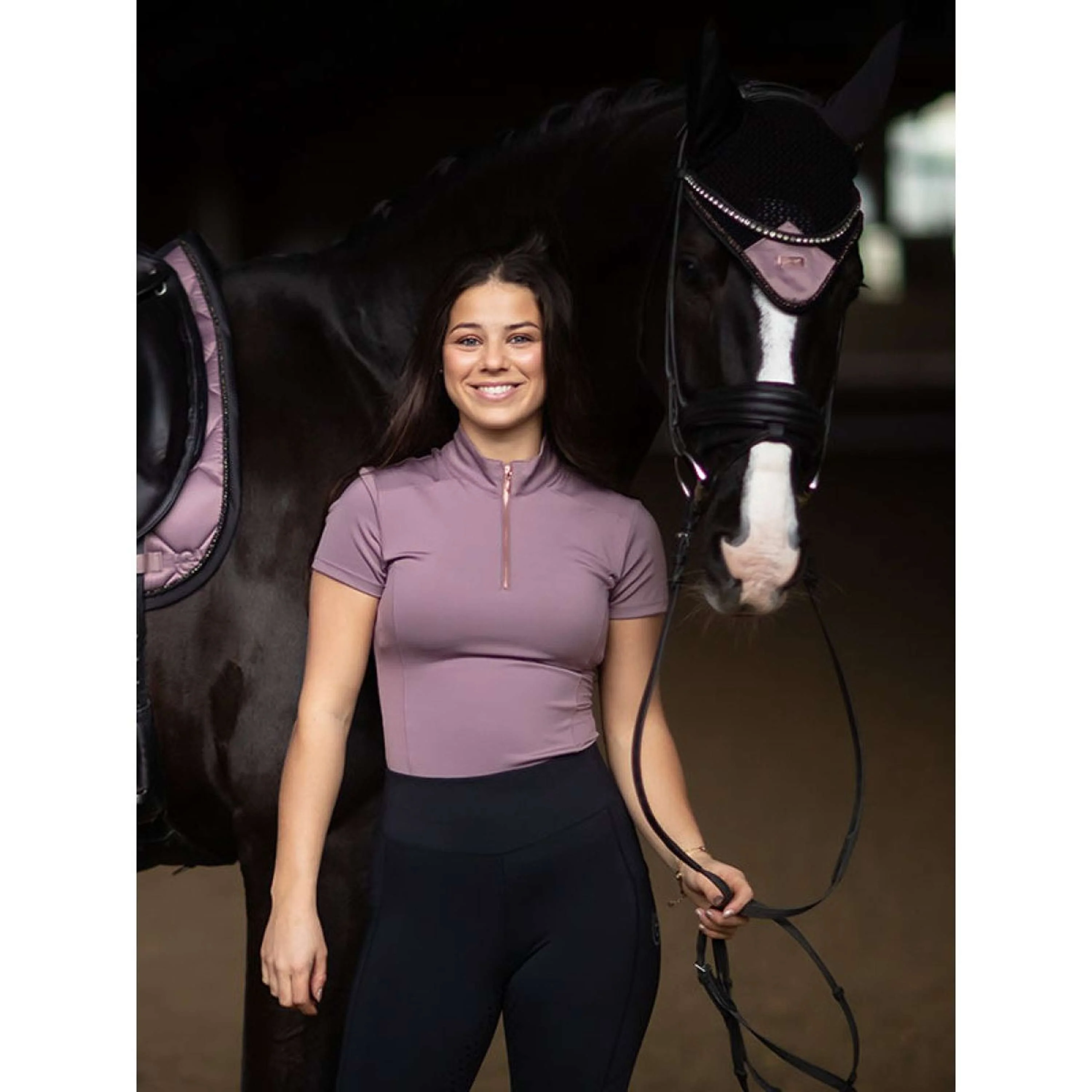 Equestrian Stockholm Chemise Illusion Anemone - Image 2