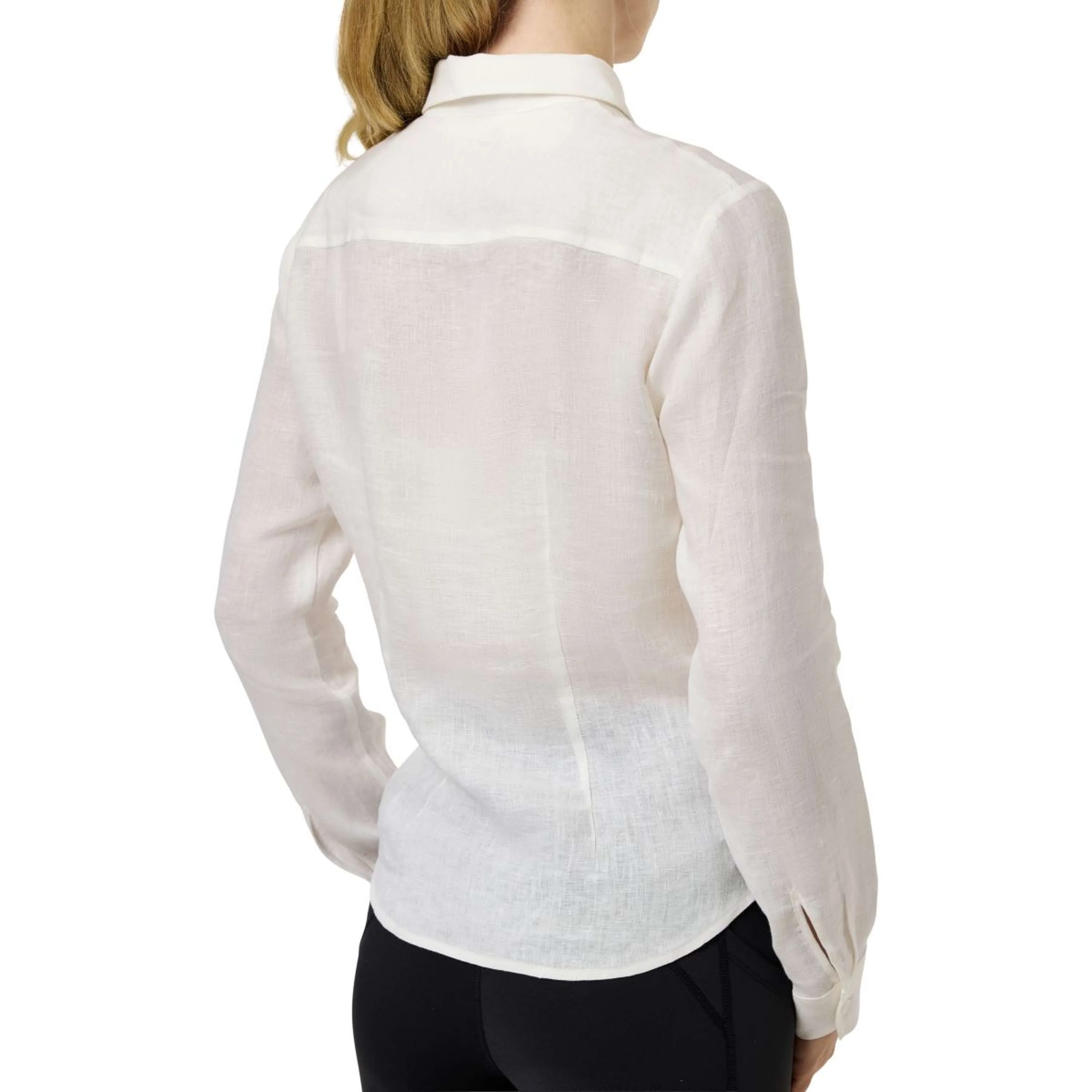 Equestrian Stockholm Chemise Linen Blanc - Image 3