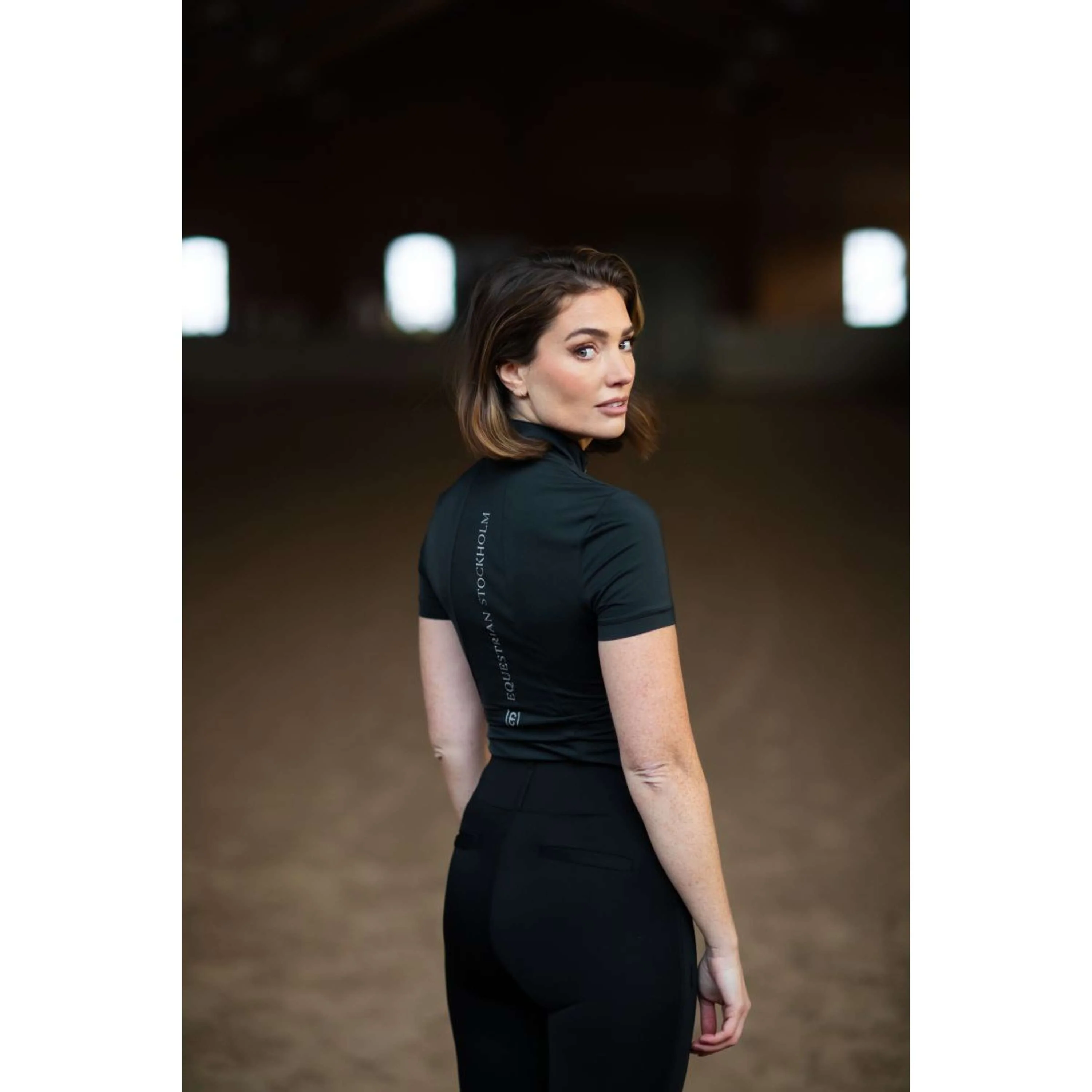 Equestrian Stockholm Chemise UV Protection Black Edition - Image 4
