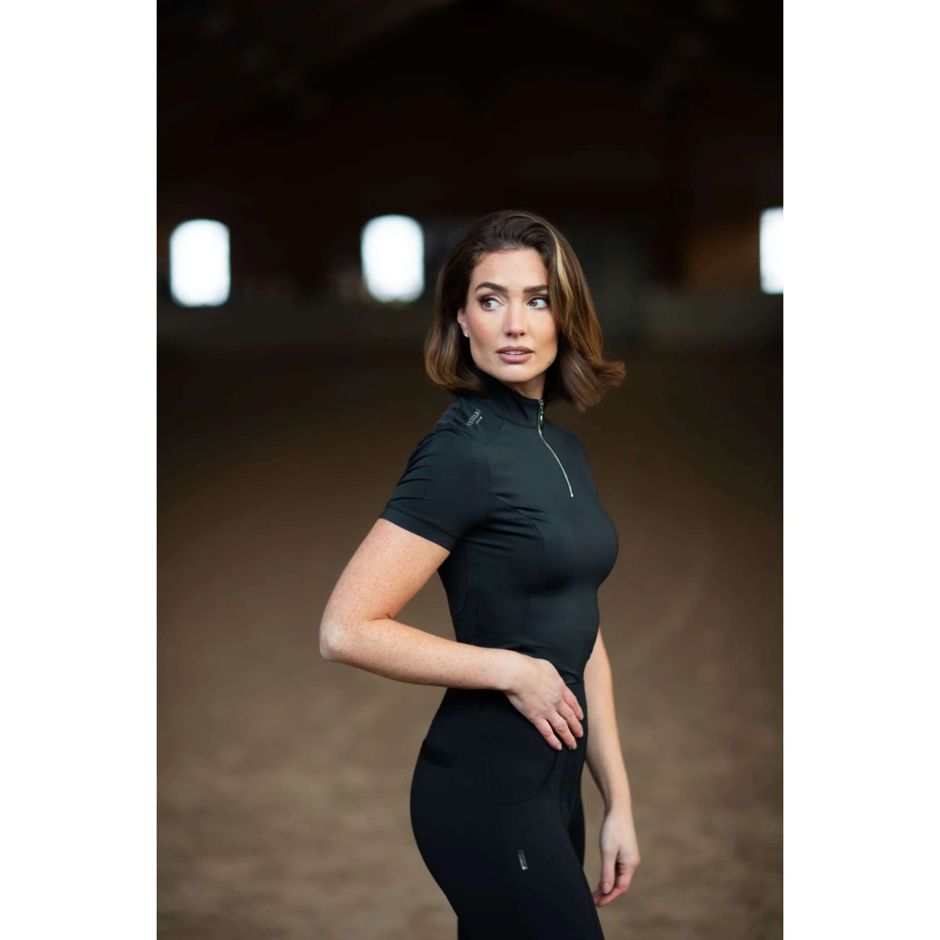 Equestrian Stockholm Chemise UV Protection Black Edition - Image 5