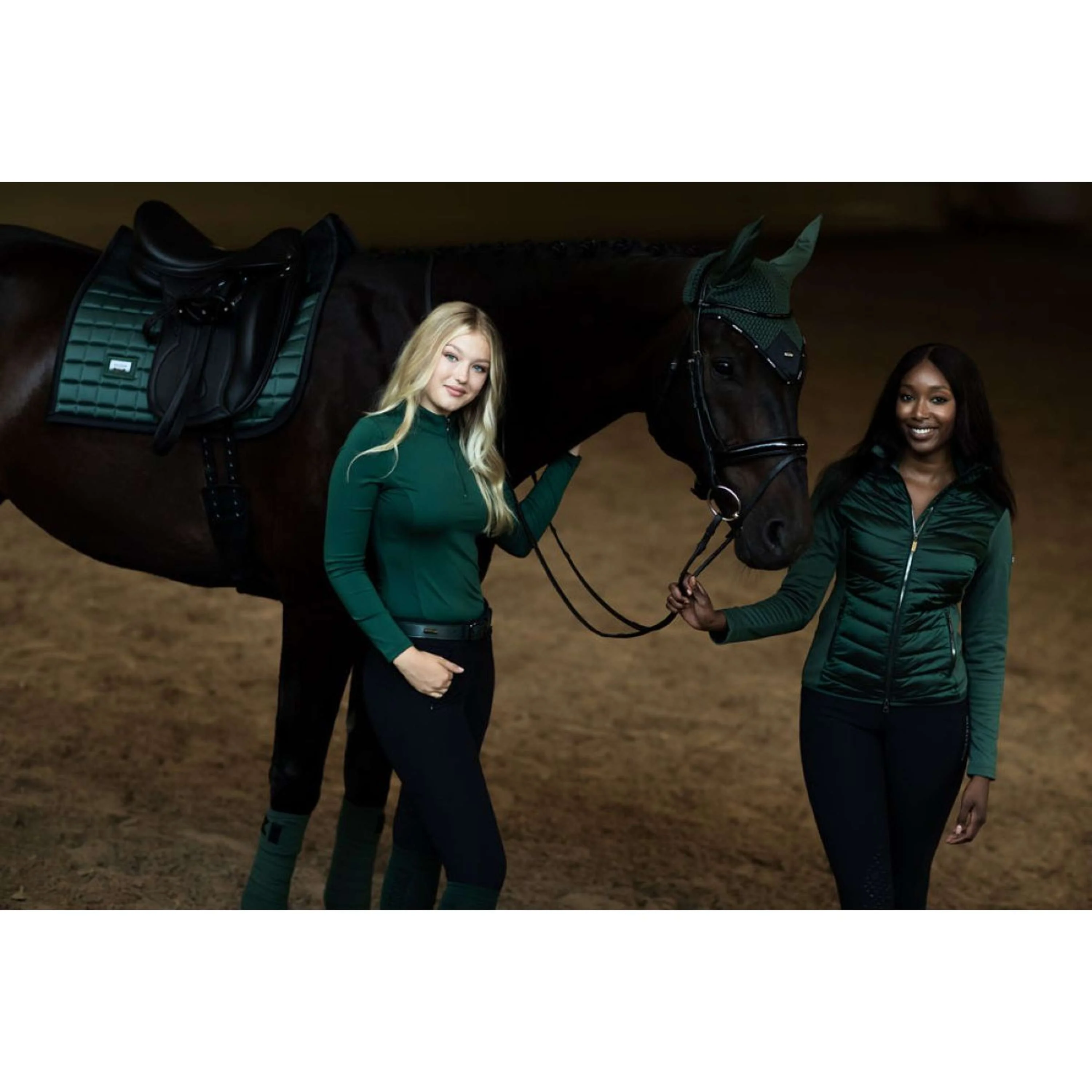 Equestrian Stockholm Chemise Vision Sycamore Green - Image 4