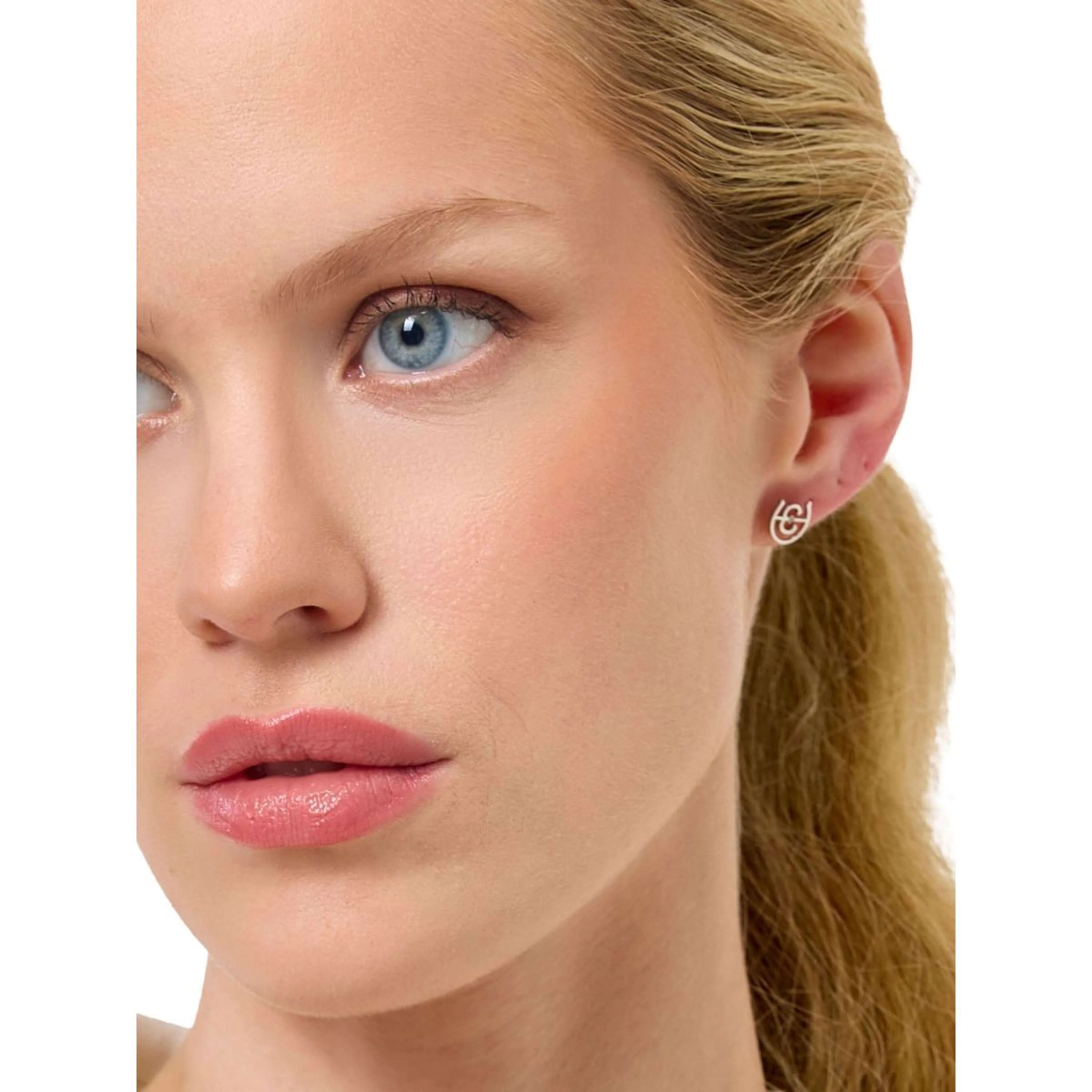 Equestrian Stockholm des Boucles d'Oreilles Logo Argent - Image 3