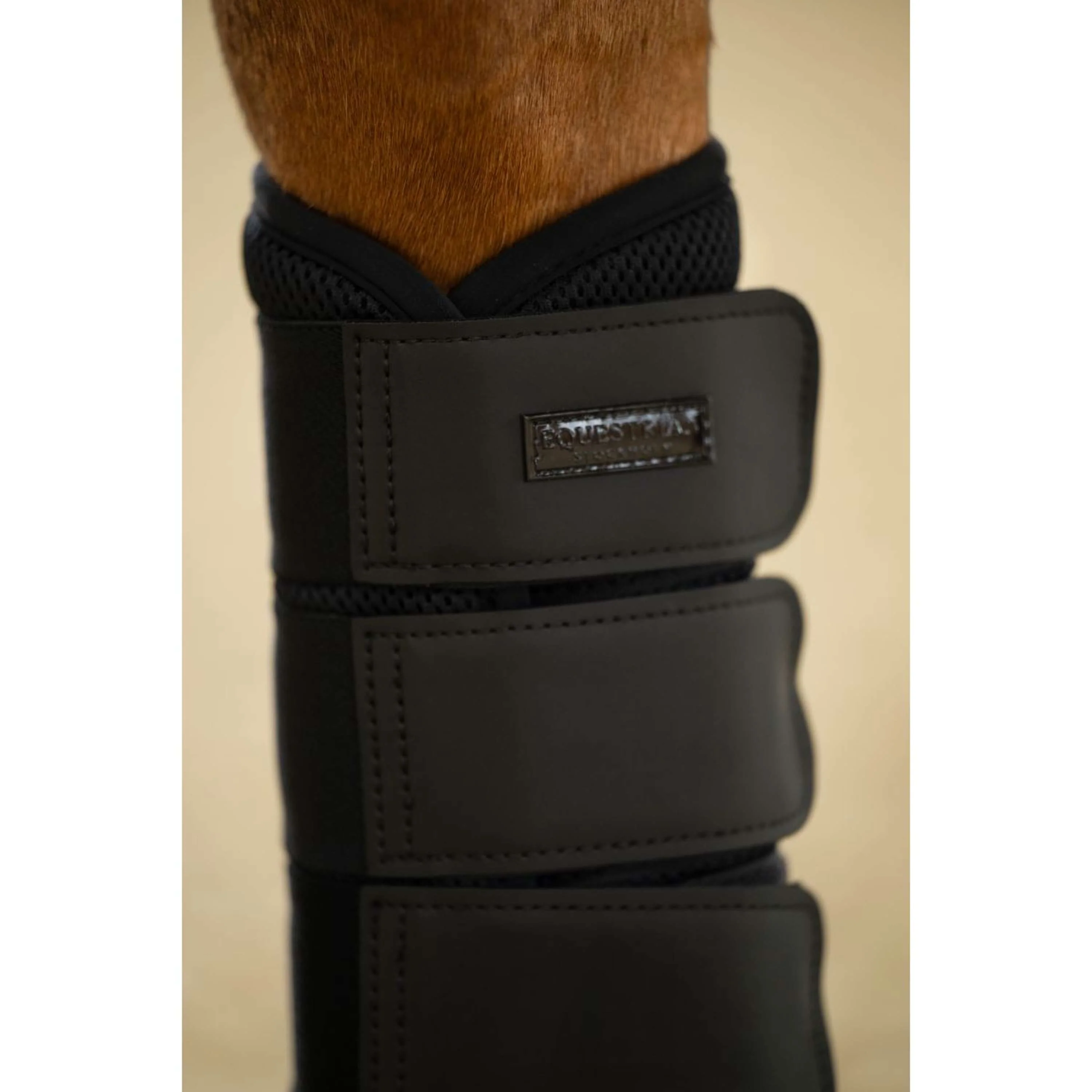 Equestrian Stockholm Guêtres Classic Mesh All Black - Image 8
