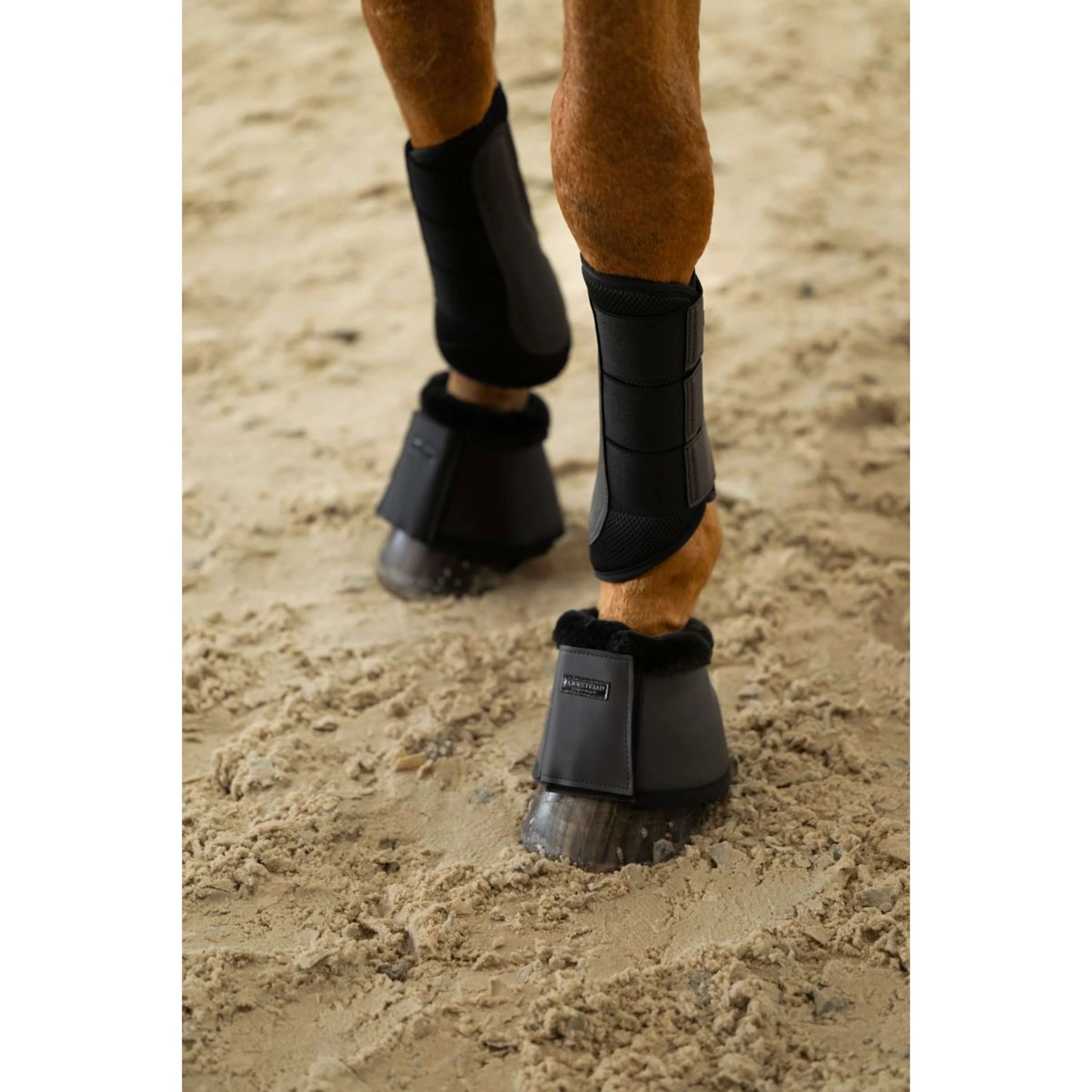Equestrian Stockholm Guêtres Classic Mesh All Black - Image 9