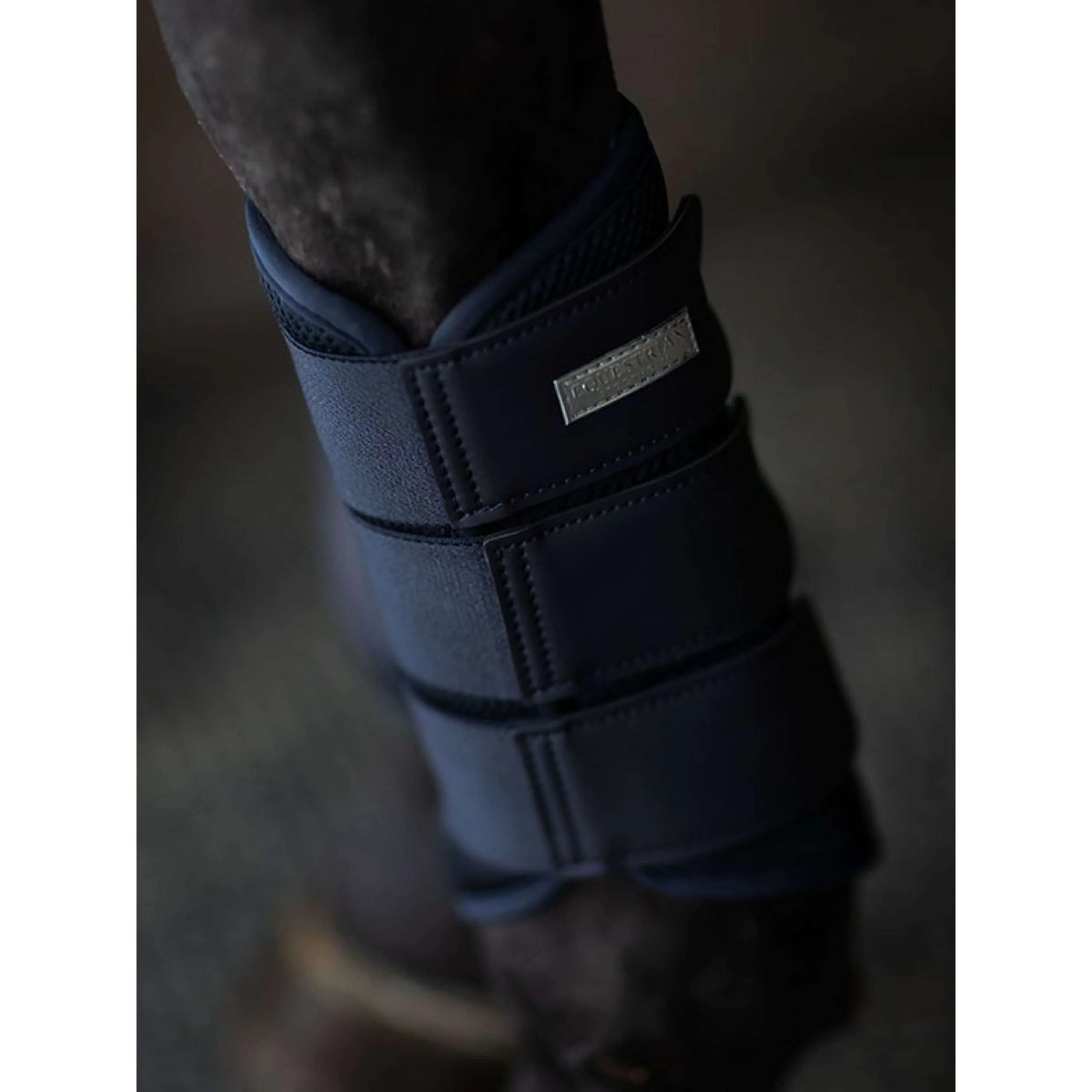 Equestrian Stockholm Guêtres Classic Mesh Midnight Blue - Image 10