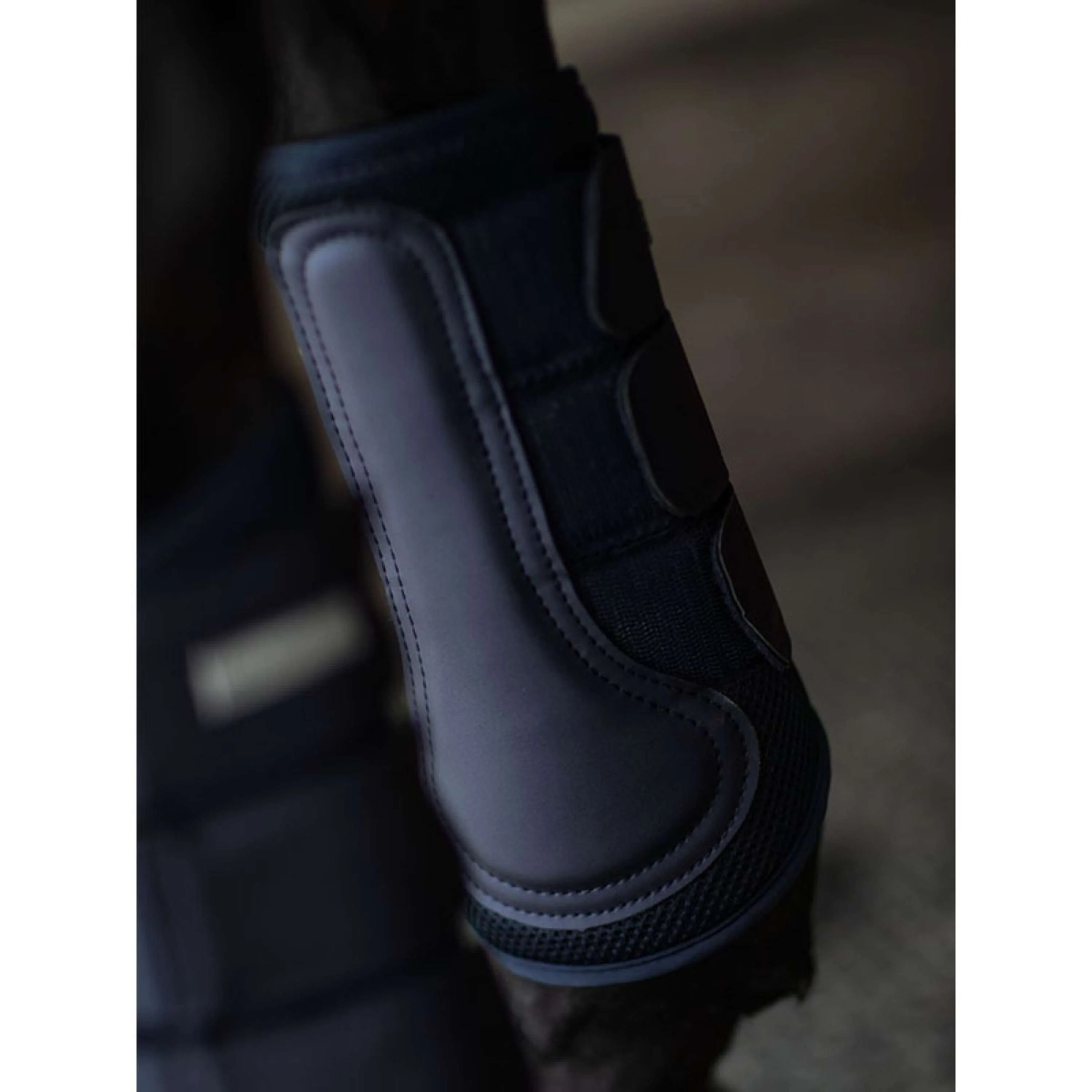 Equestrian Stockholm Guêtres Classic Mesh Midnight Blue - Image 11
