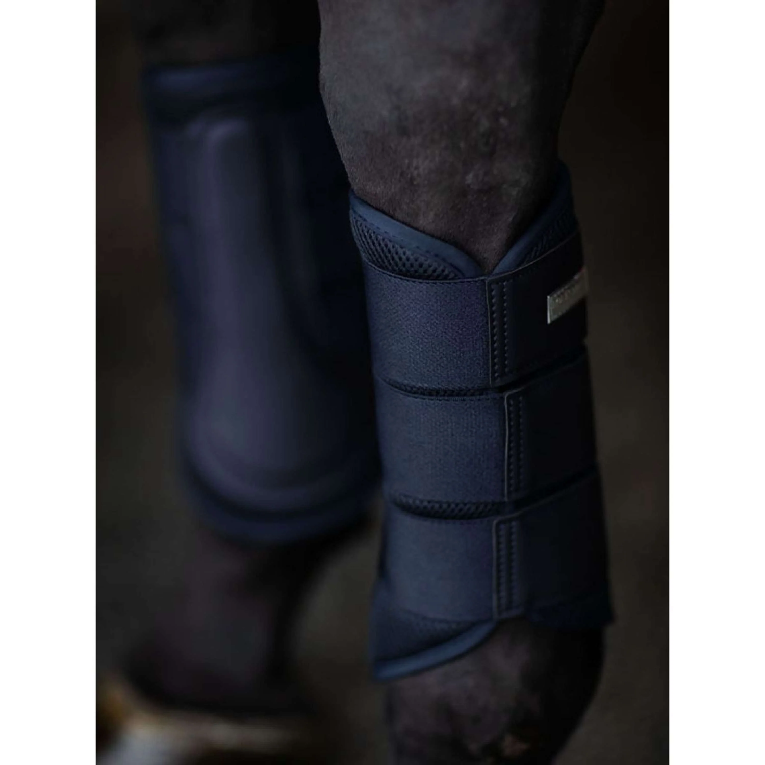 Equestrian Stockholm Guêtres Classic Mesh Midnight Blue - Image 5