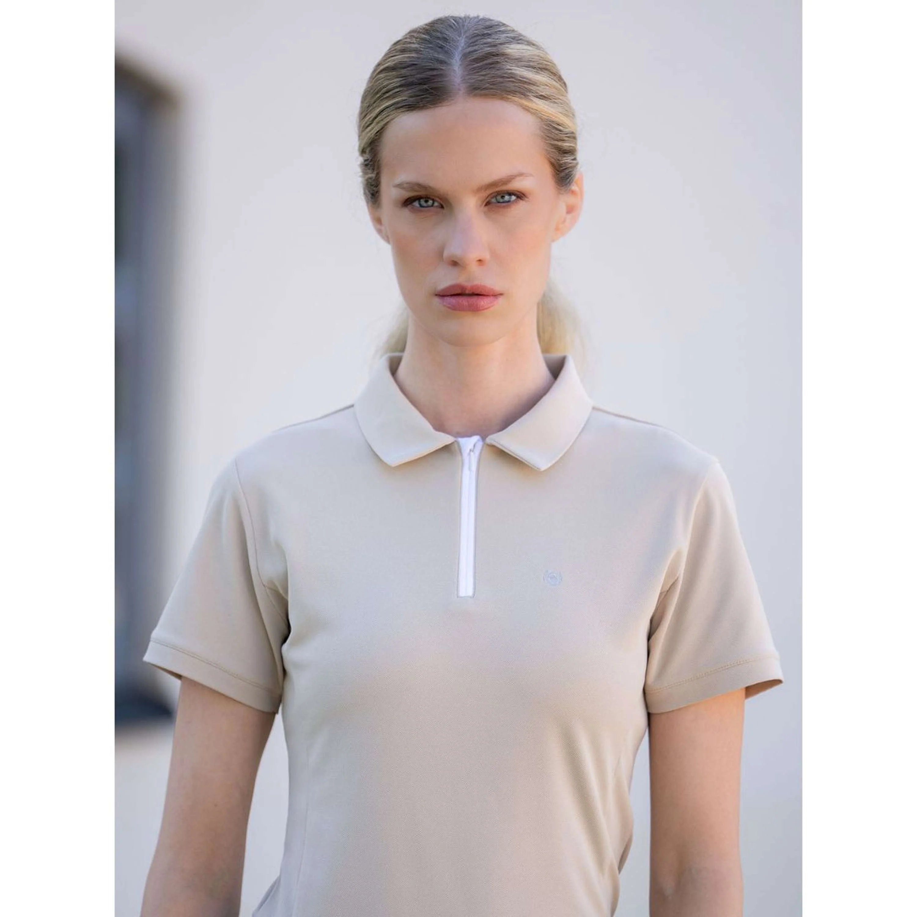 Equestrian Stockholm Polo Zip Sable - Image 4