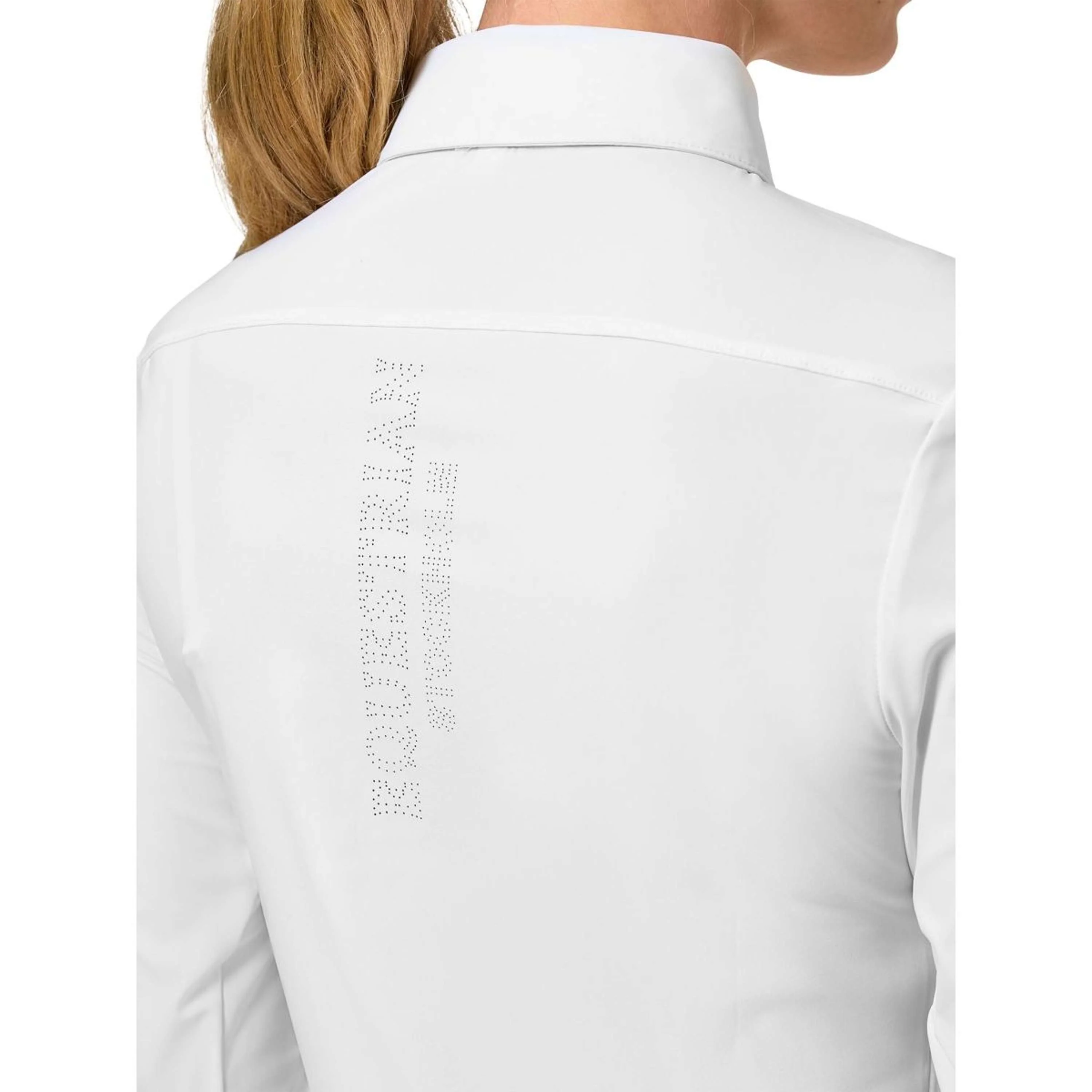 Equestrian Stockholm T-shirt de Concours Performance Blanc - Image 5