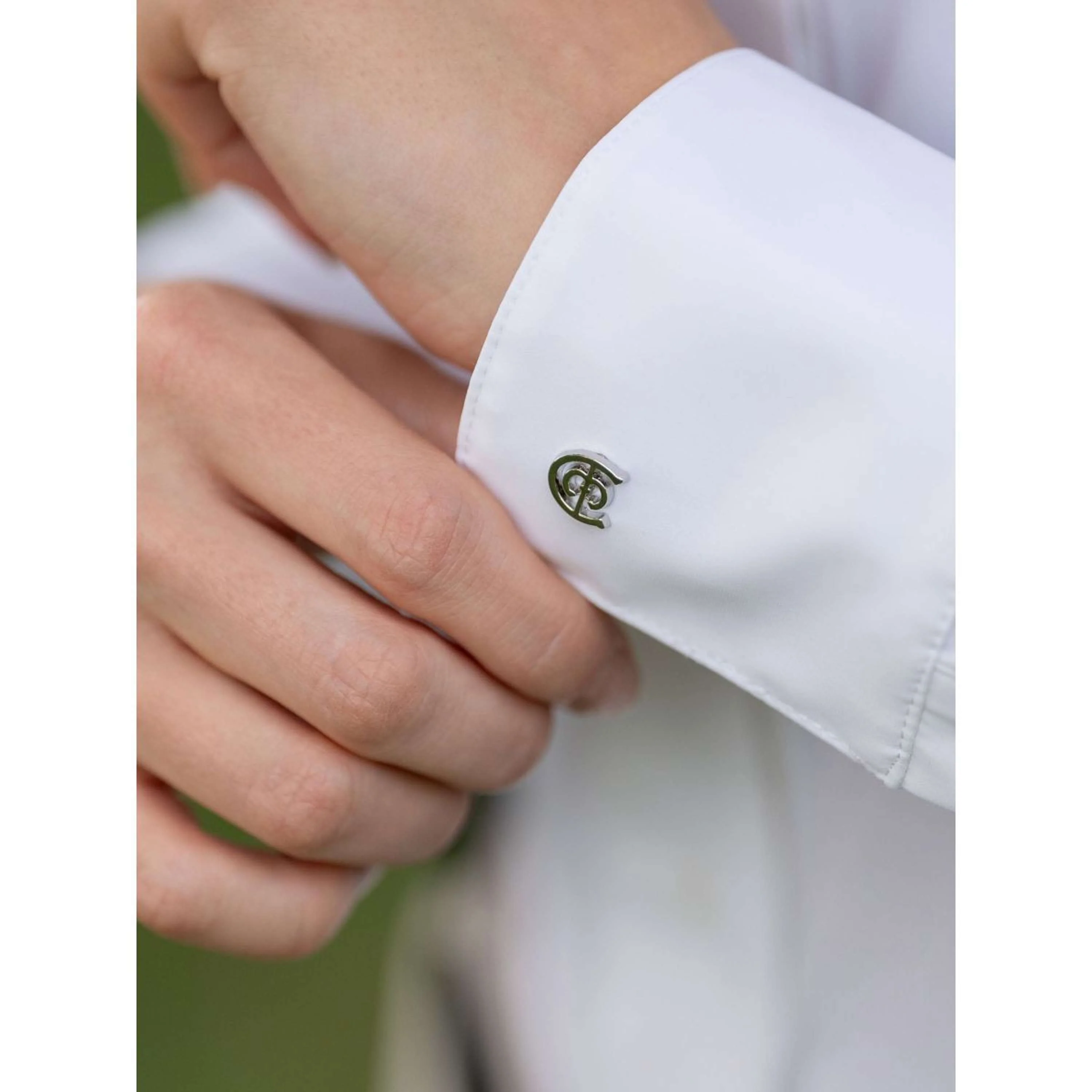 Equestrian Stockholm T-shirt de Concours Performance Blanc - Image 6