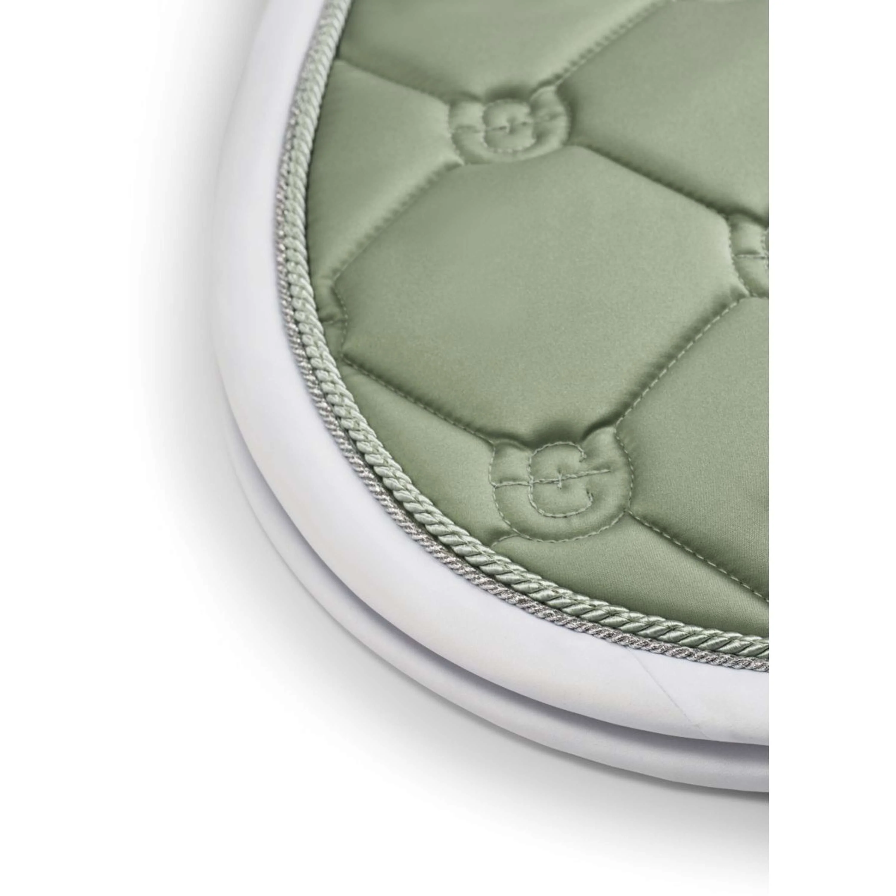 Equestrian Stockholm Tapis de Selle de Saut Pistachio White - Image 5