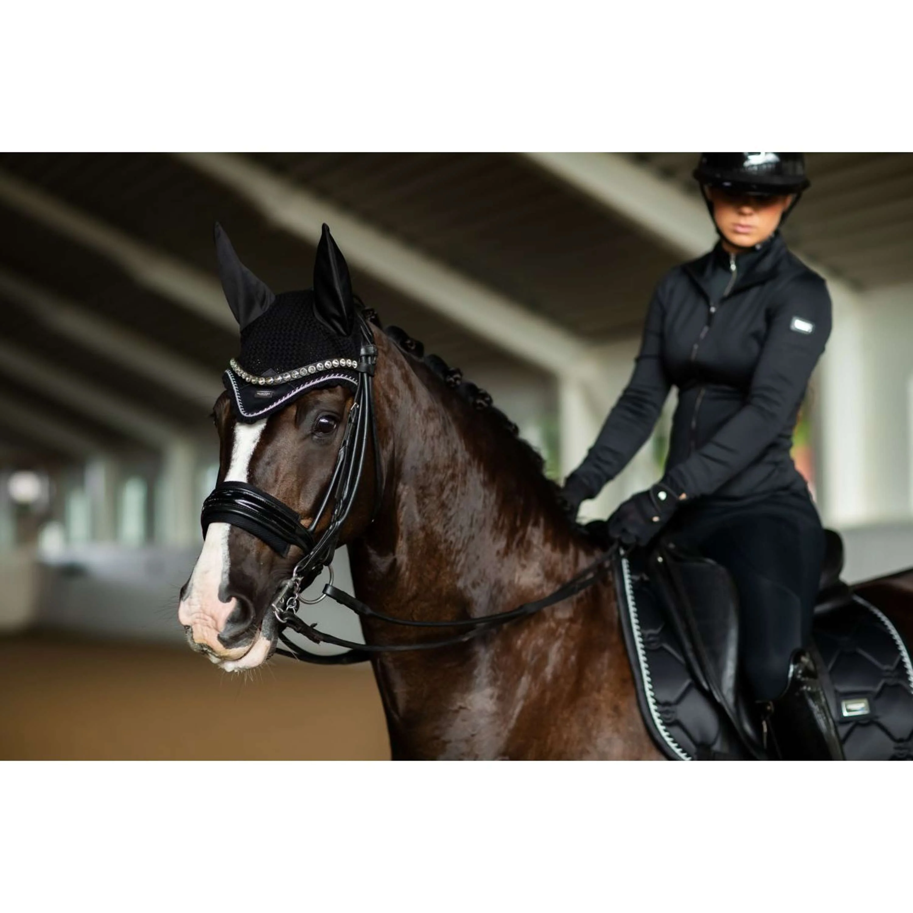 Equestrian Stockholm Tapis de Selle Dressage Black Edition - Image 9