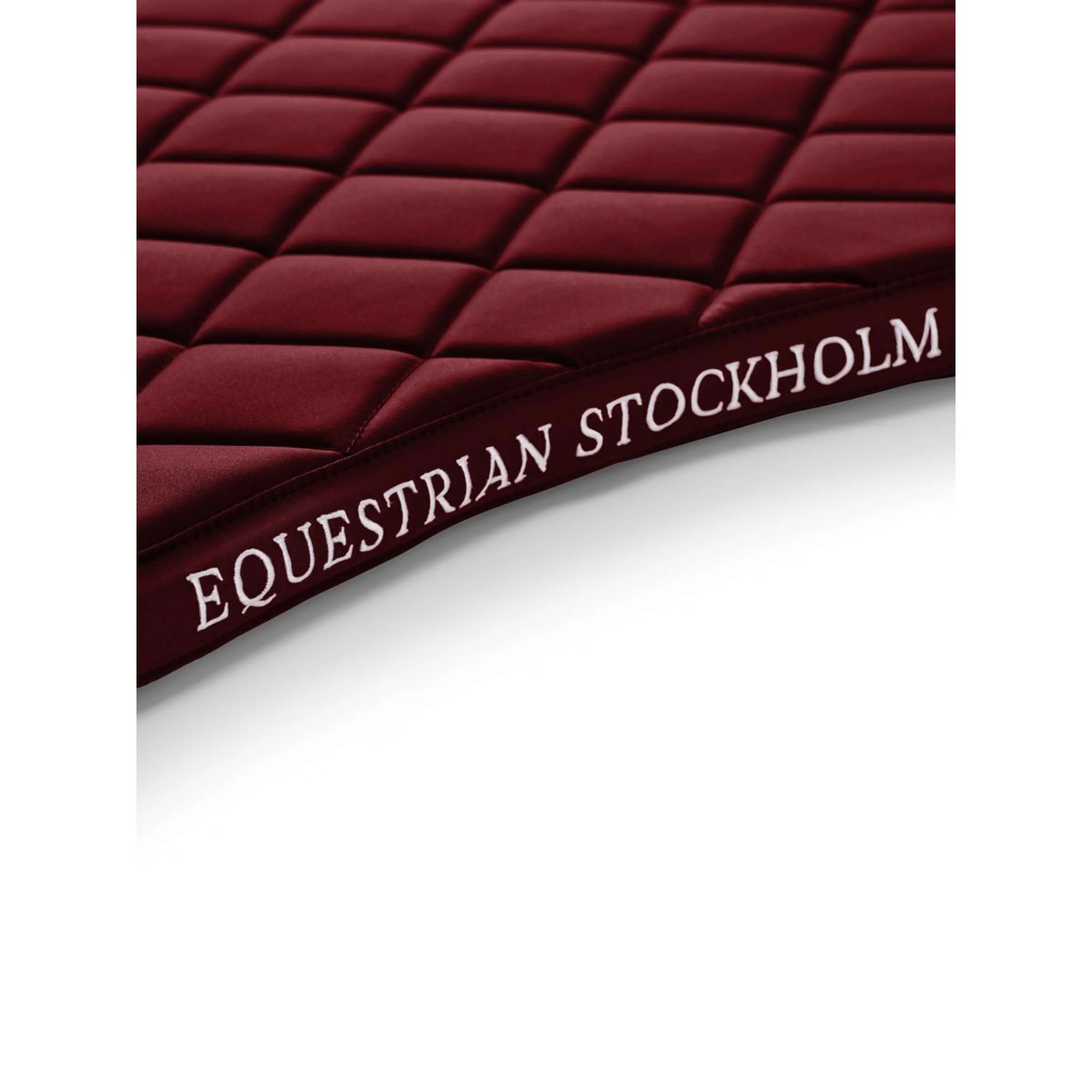 Equestrian Stockholm Tapis de Selle Line de Saut Bordeaux - Image 6