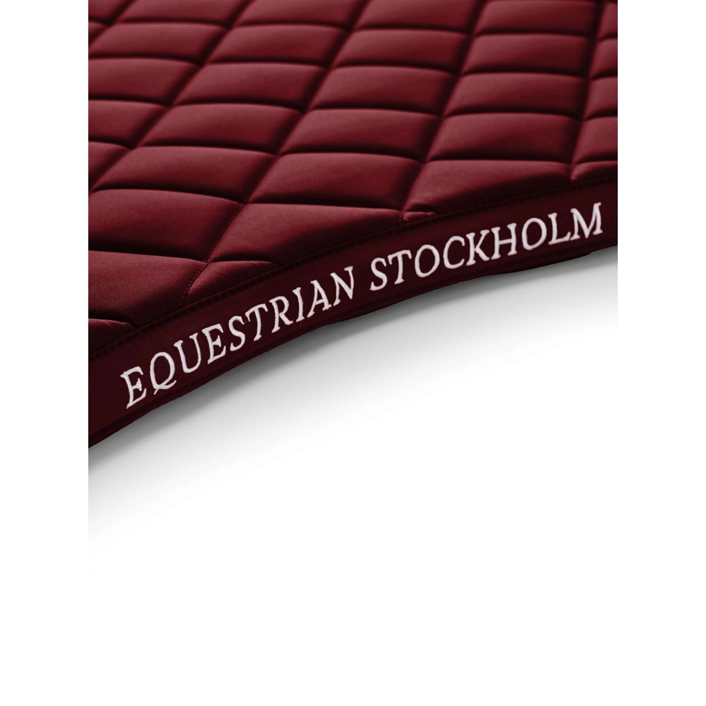 Equestrian Stockholm Tapis de Selle Line Dressage Bordeaux - Image 10