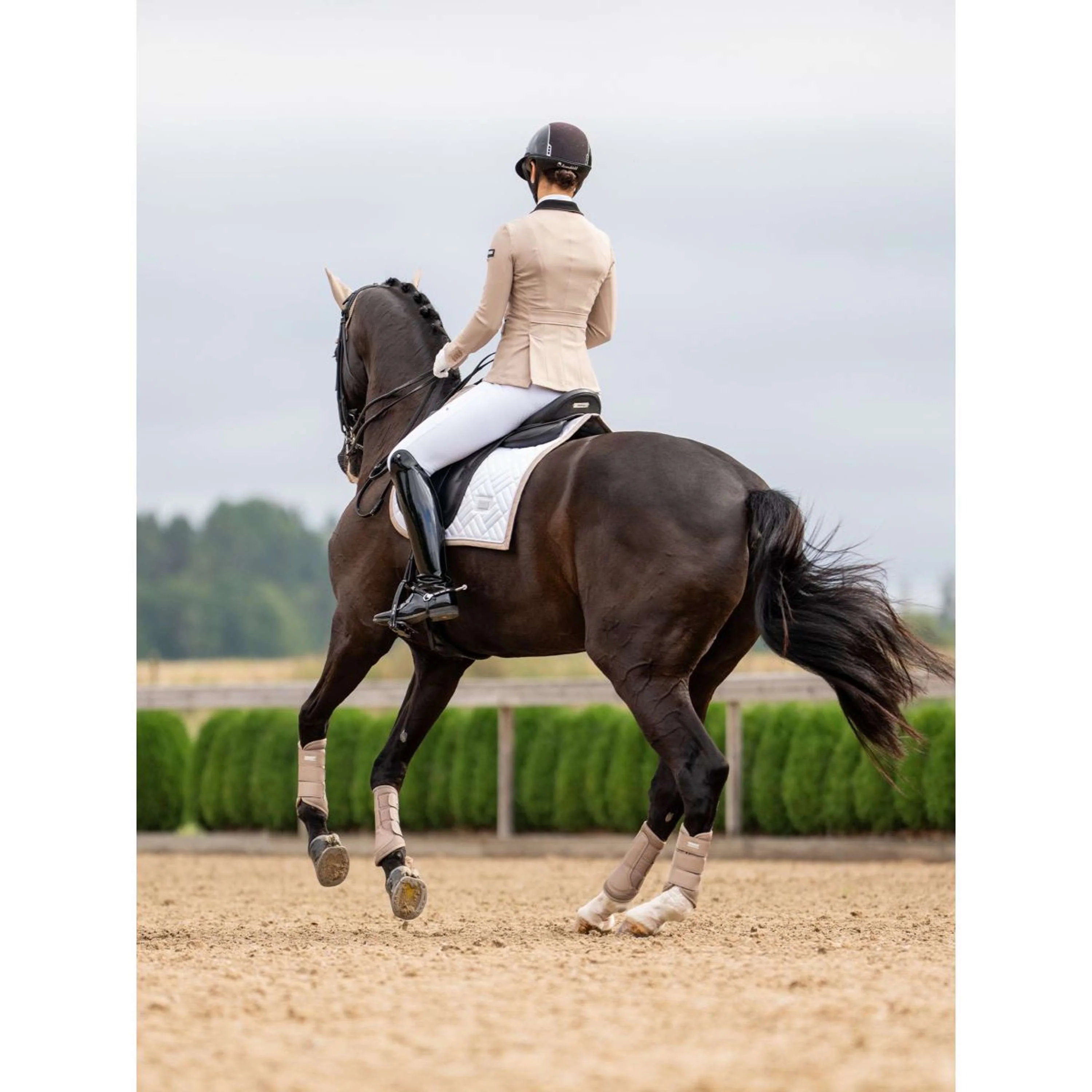 Equestrian Stockholm Guêtres Classic Mesh Sable - Image 7