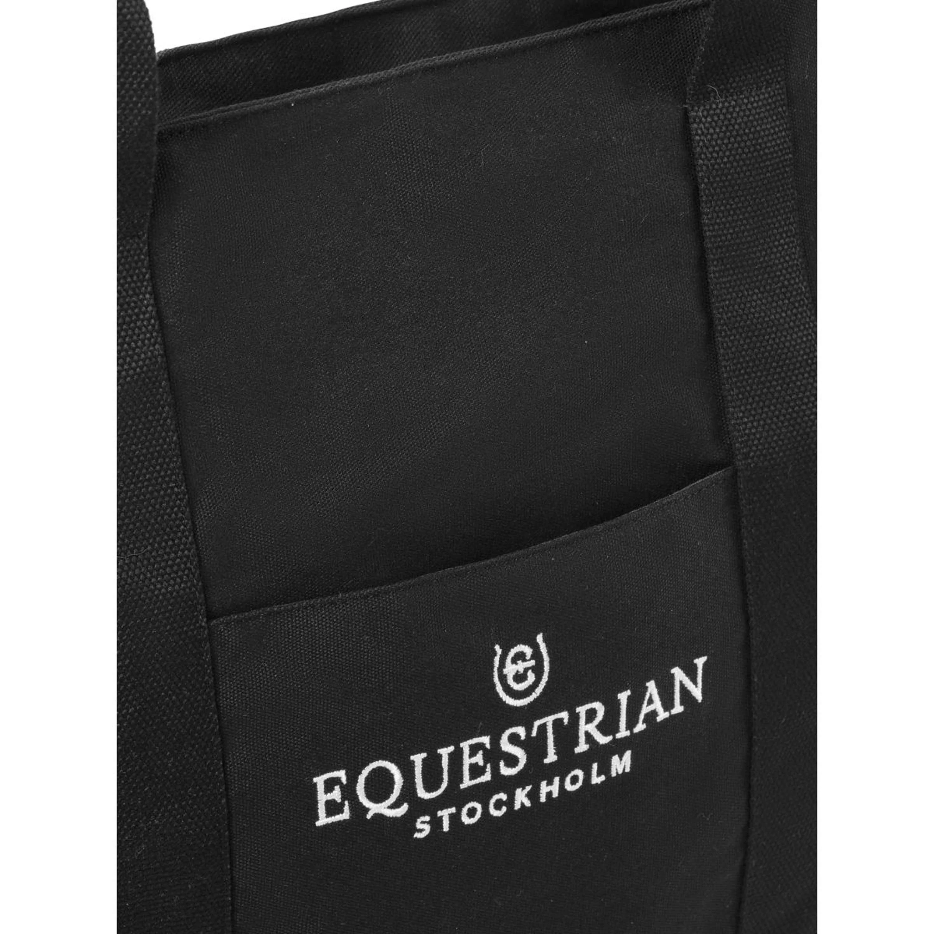 Equestrian Stockholm Tote Bag Noir - Image 2