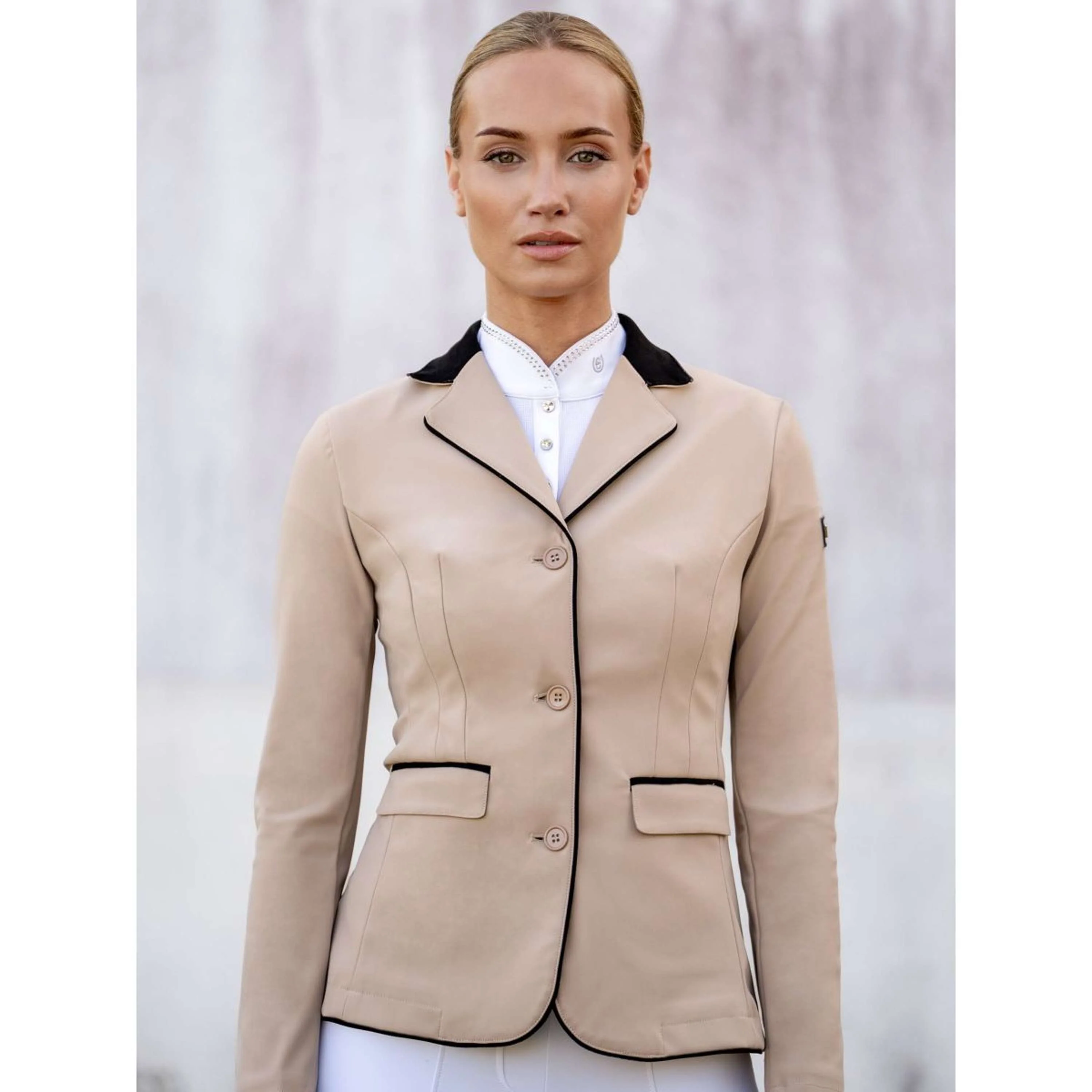Equestrian Stockholm Veste de Concours Classic Sable - Image 3