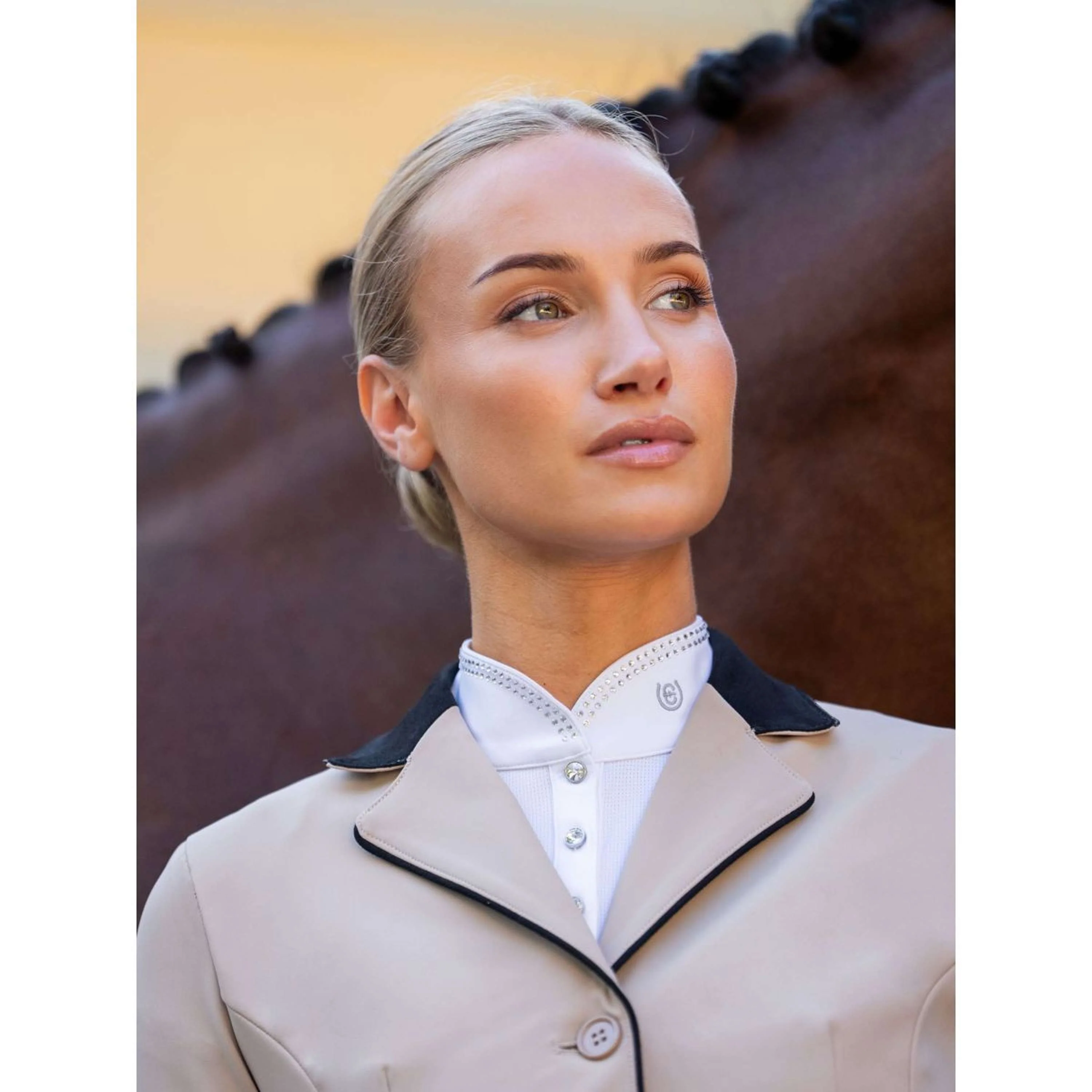 Equestrian Stockholm Veste de Concours Classic Sable - Image 6