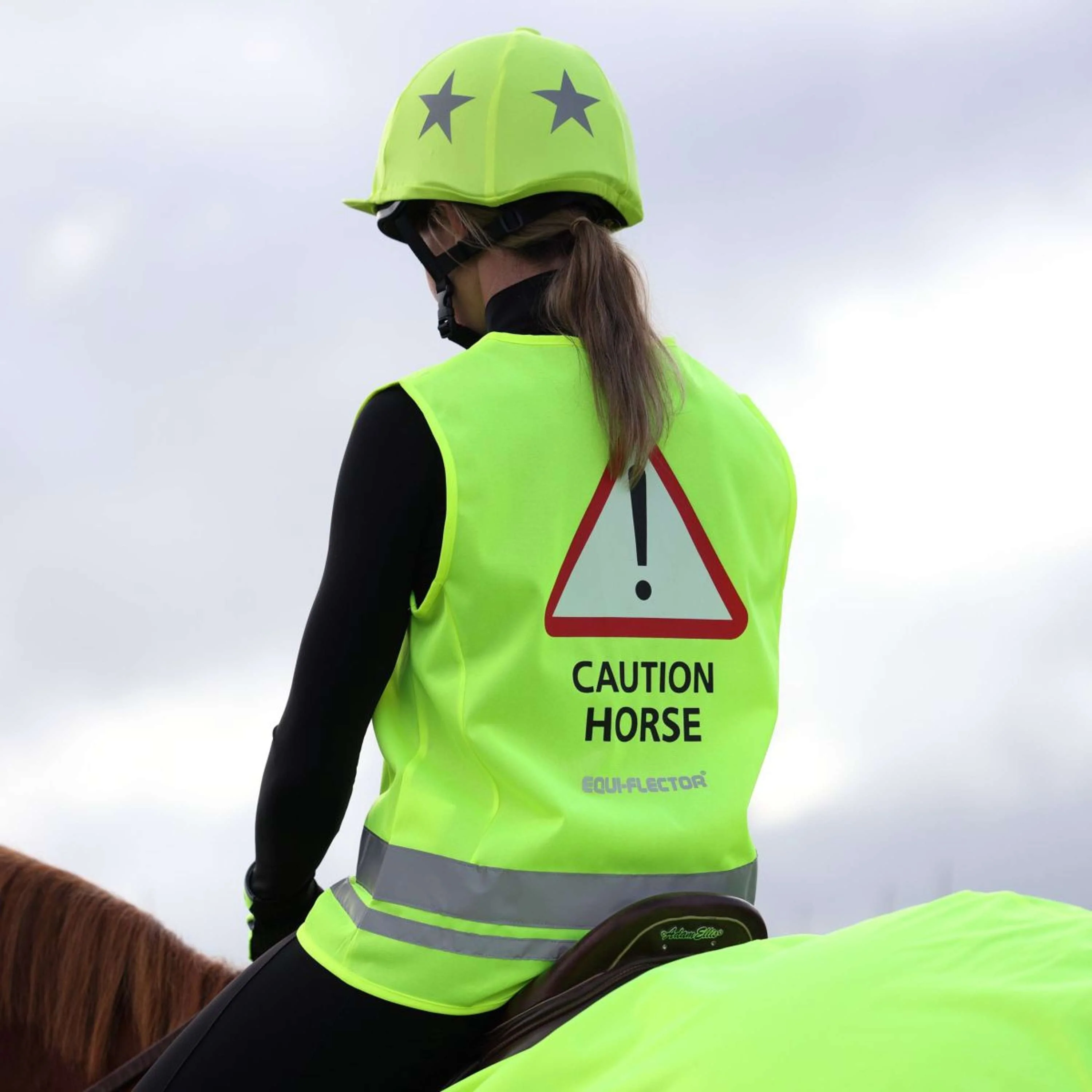 Equi-Flector by Shires Gilet de Sécurité Jaune - Image 2