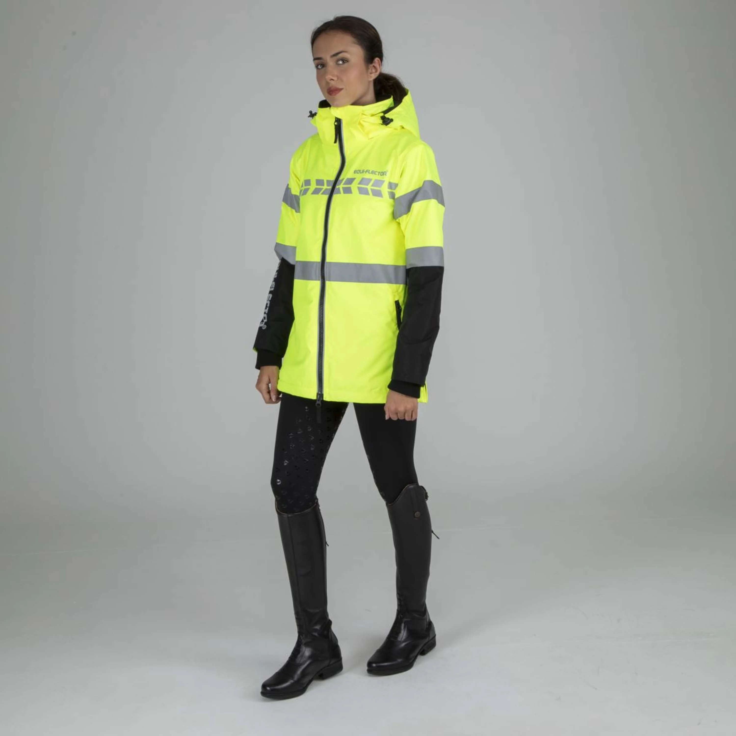 Equi-Flector by Shires Veste Réfléchissante Jaune - Image 12