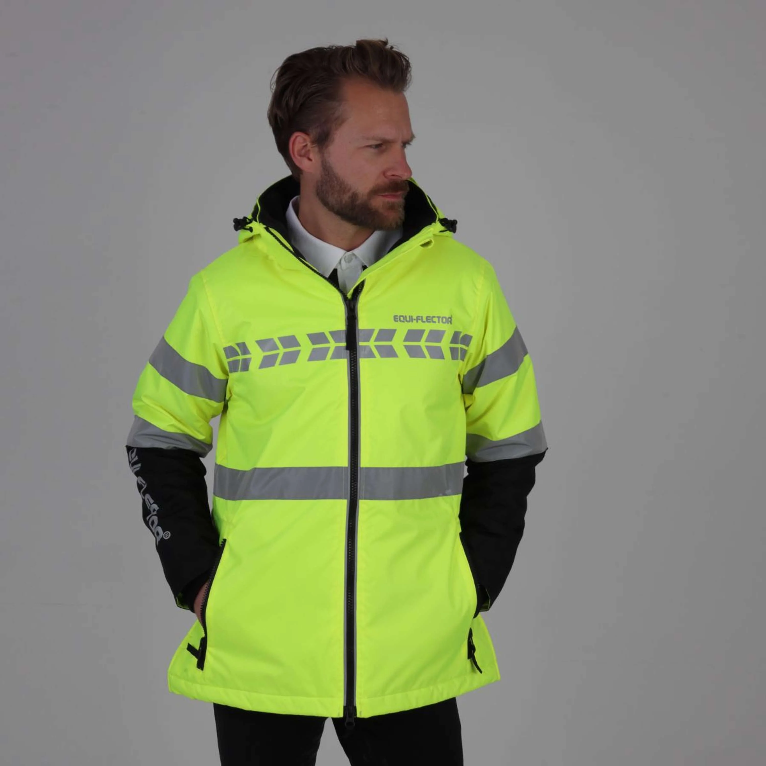 Equi-Flector by Shires Veste Réfléchissante Jaune - Image 15