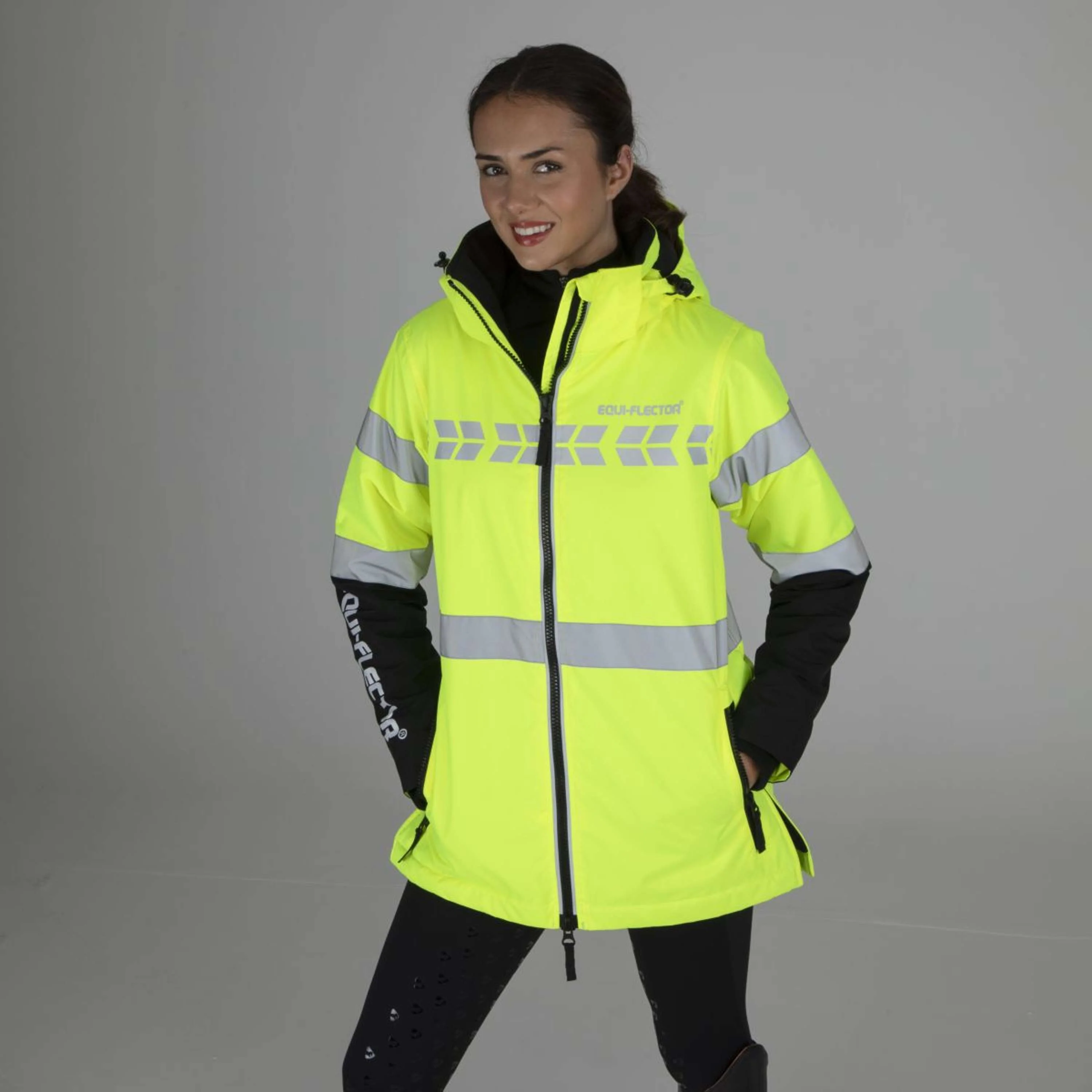 Equi-Flector by Shires Veste Réfléchissante Jaune - Image 2