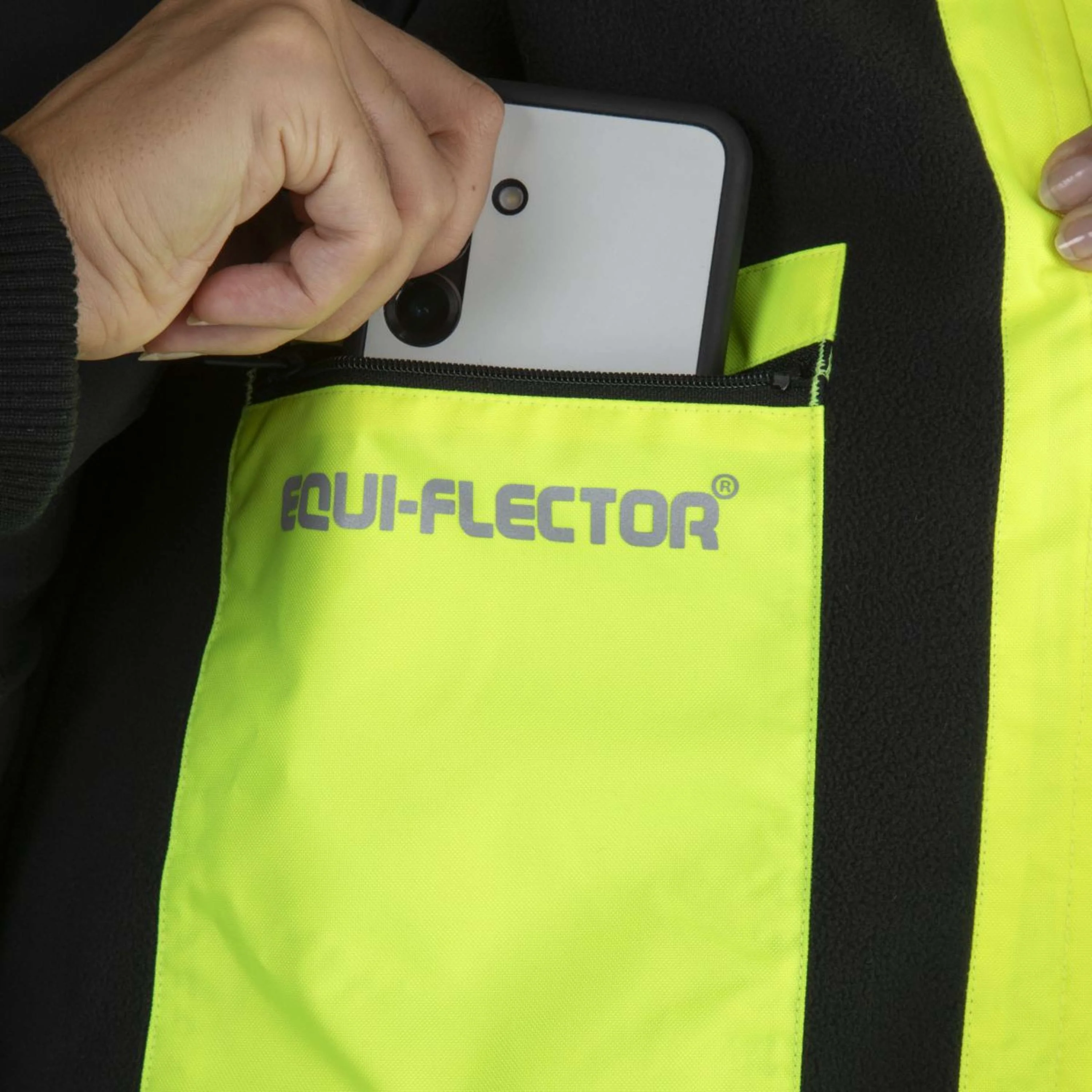 Equi-Flector by Shires Veste Réfléchissante Jaune - Image 31