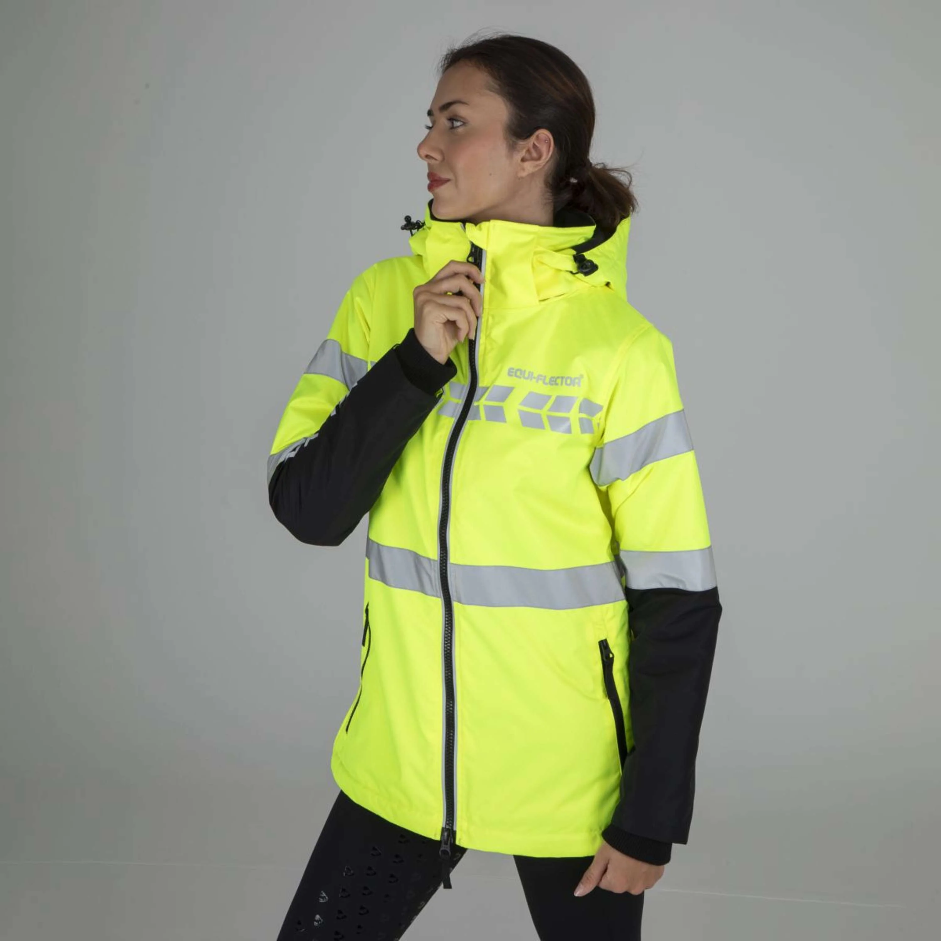 Equi-Flector by Shires Veste Réfléchissante Jaune - Image 5