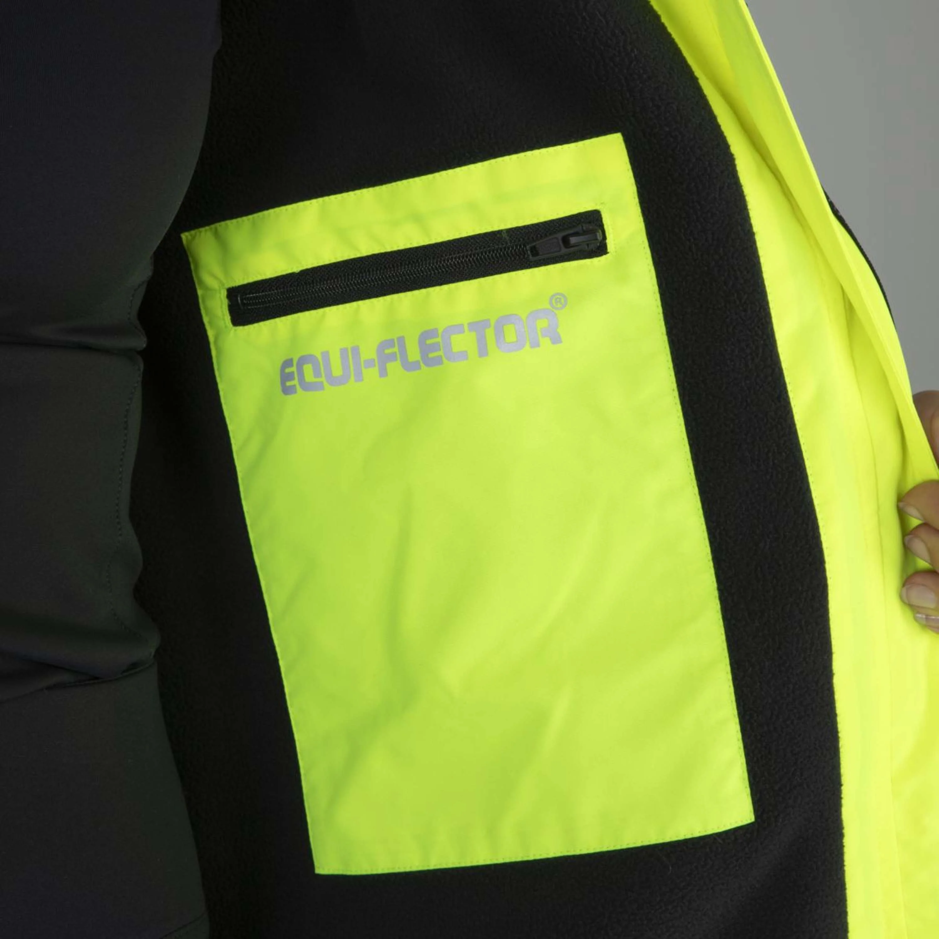Equi-Flector by Shires Veste Réfléchissante Long Jaune - Image 11