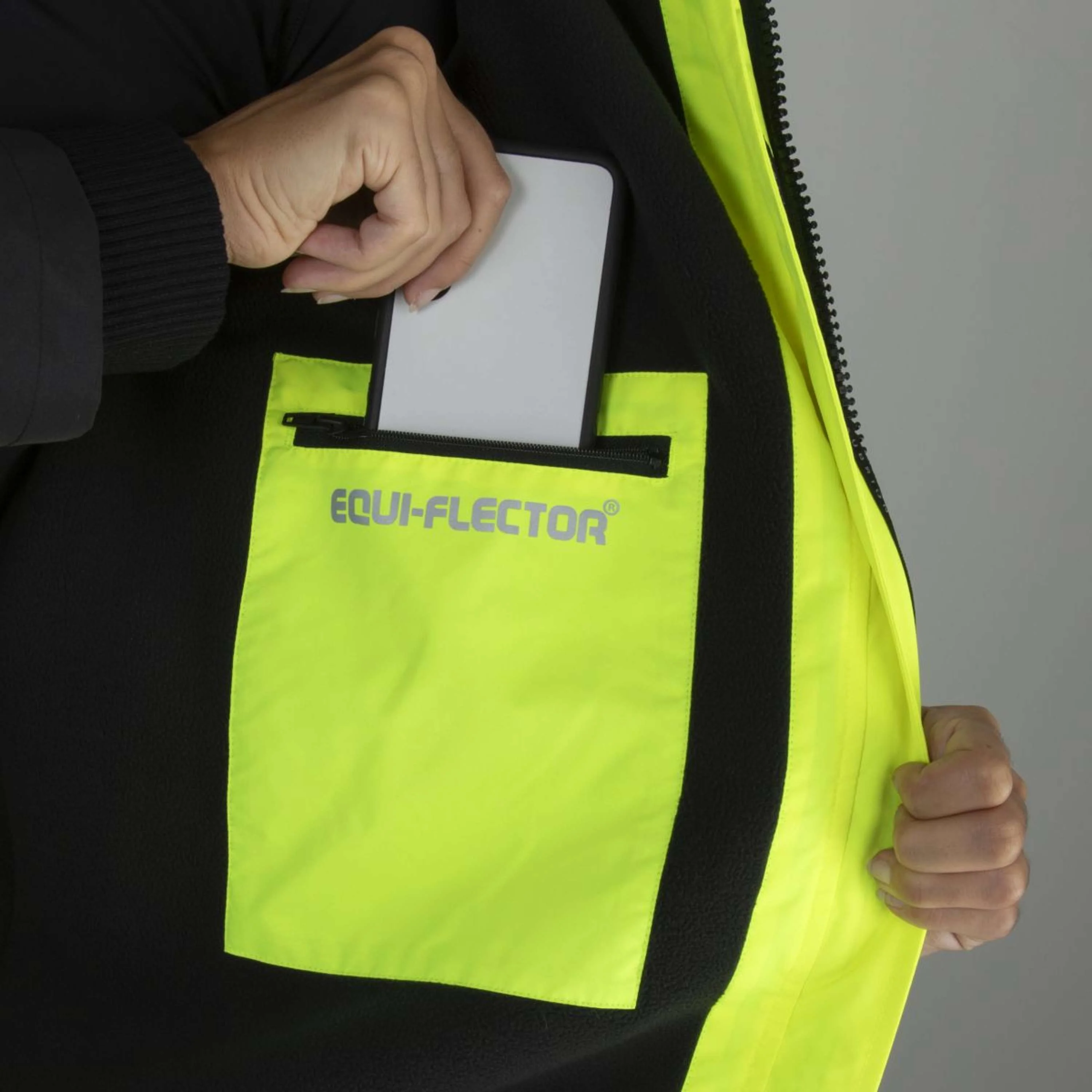 Equi-Flector by Shires Veste Réfléchissante Long Jaune - Image 12