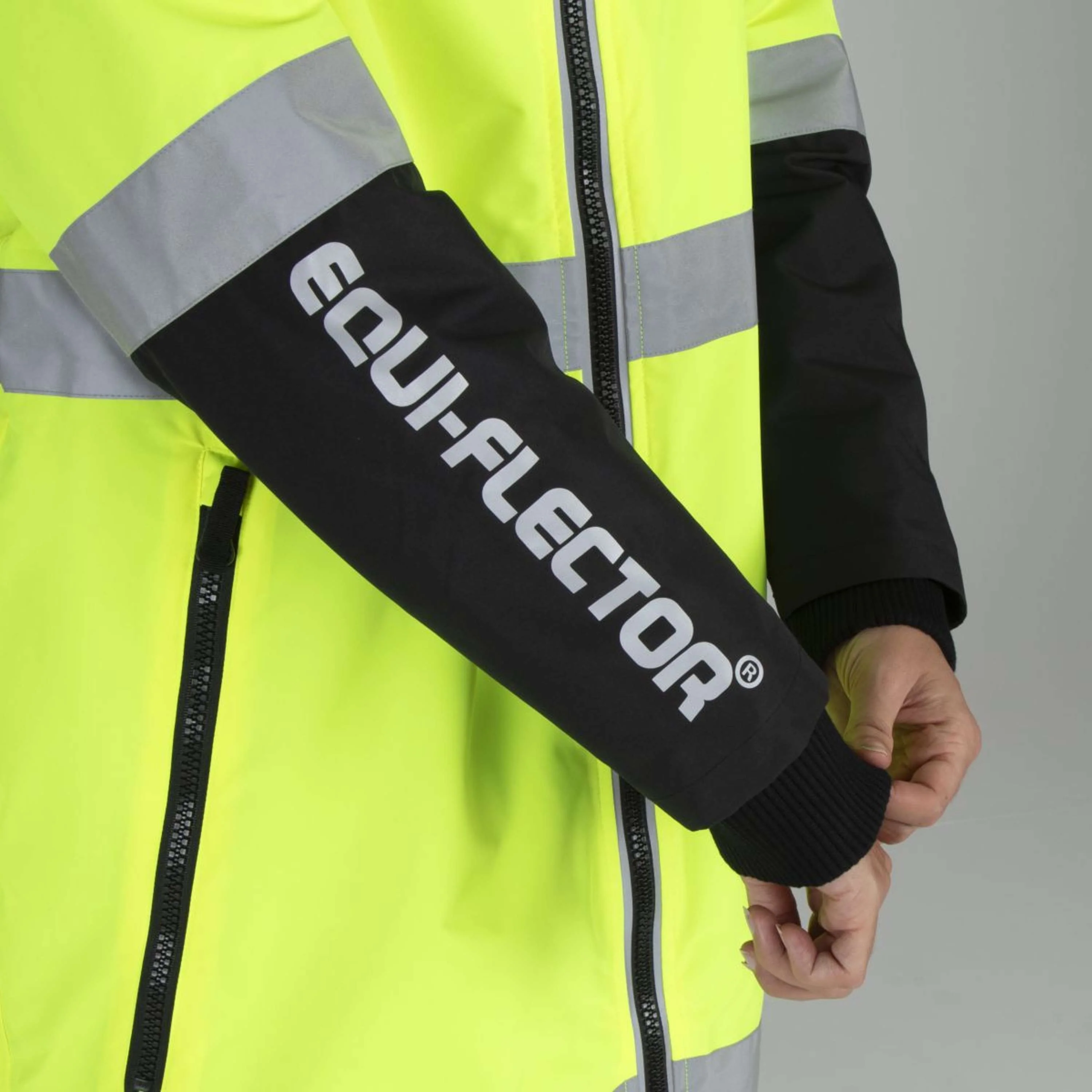 Equi-Flector by Shires Veste Réfléchissante Long Jaune - Image 15