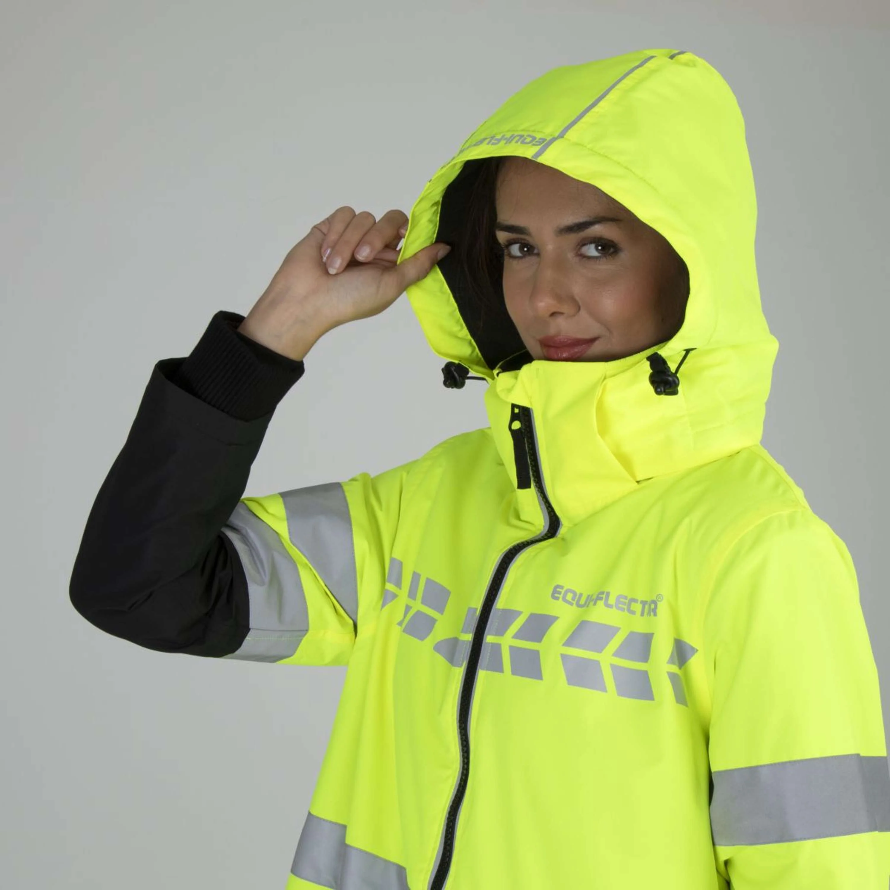 Equi-Flector by Shires Veste Réfléchissante Long Jaune - Image 18