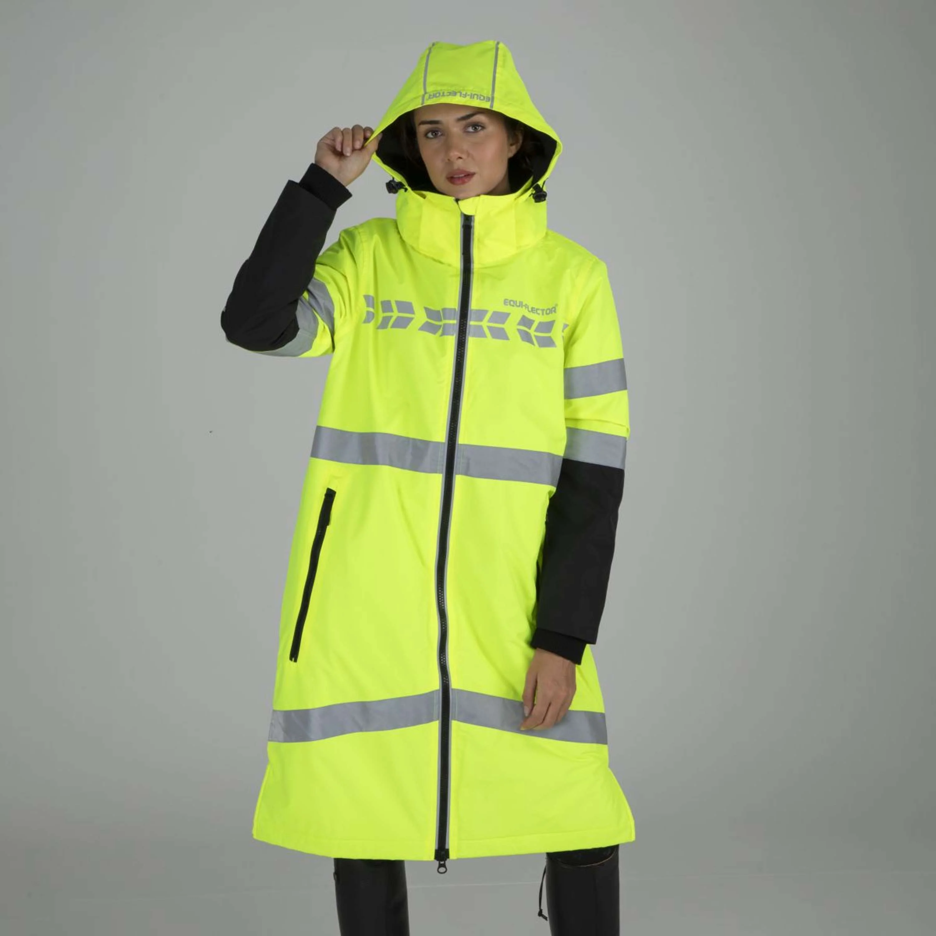Equi-Flector by Shires Veste Réfléchissante Long Jaune - Image 32