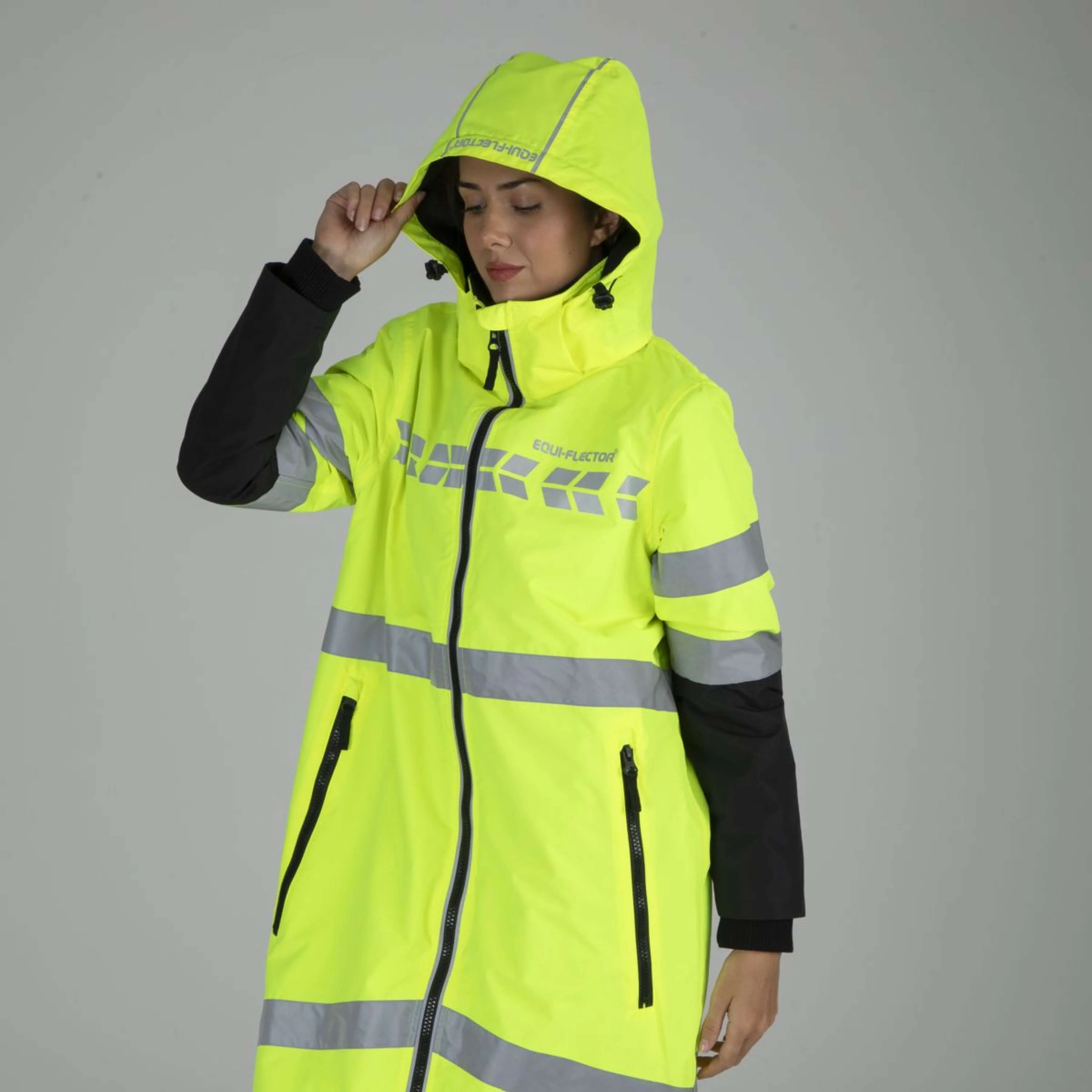 Equi-Flector by Shires Veste Réfléchissante Long Jaune - Image 33